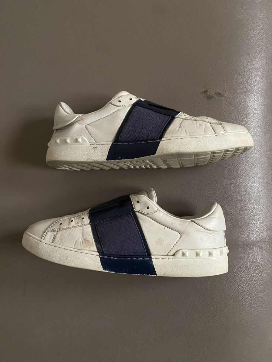 Valentino Valentino garavani no lace sneakers low leather Size US 8.5 / EU 41-42 - 10 Thumbnail