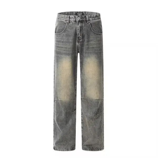 VIBE Faded Wash Baggy Jeans Size US 33 - 6 Thumbnail