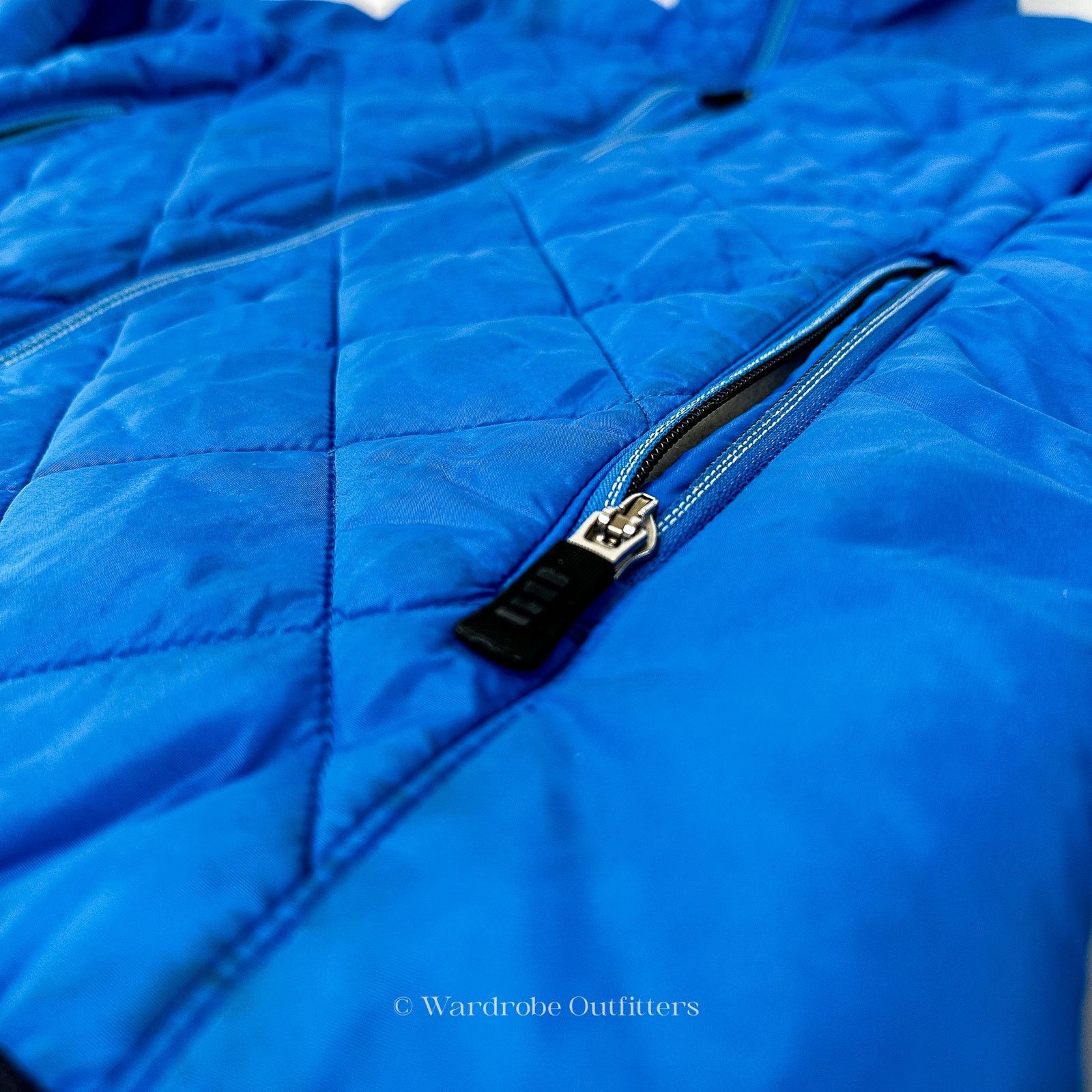 Lands' End Blue Quilted Lands' End Jacket Size S / US 4 / IT 40 - 2 Thumbnail