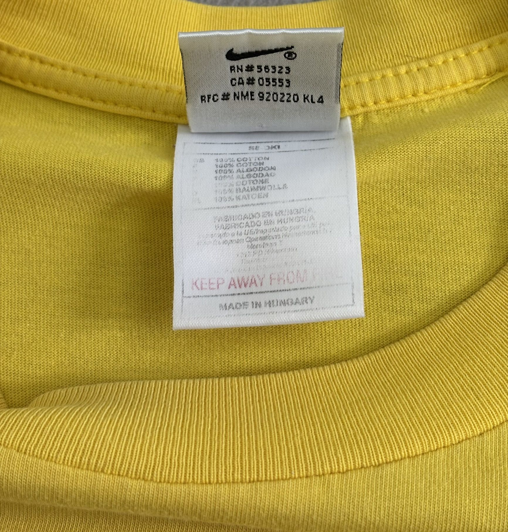 Nike T-Shirt Brazil 90s Nike vintage large Size US L / EU 52-54 / 3 - 18 Thumbnail
