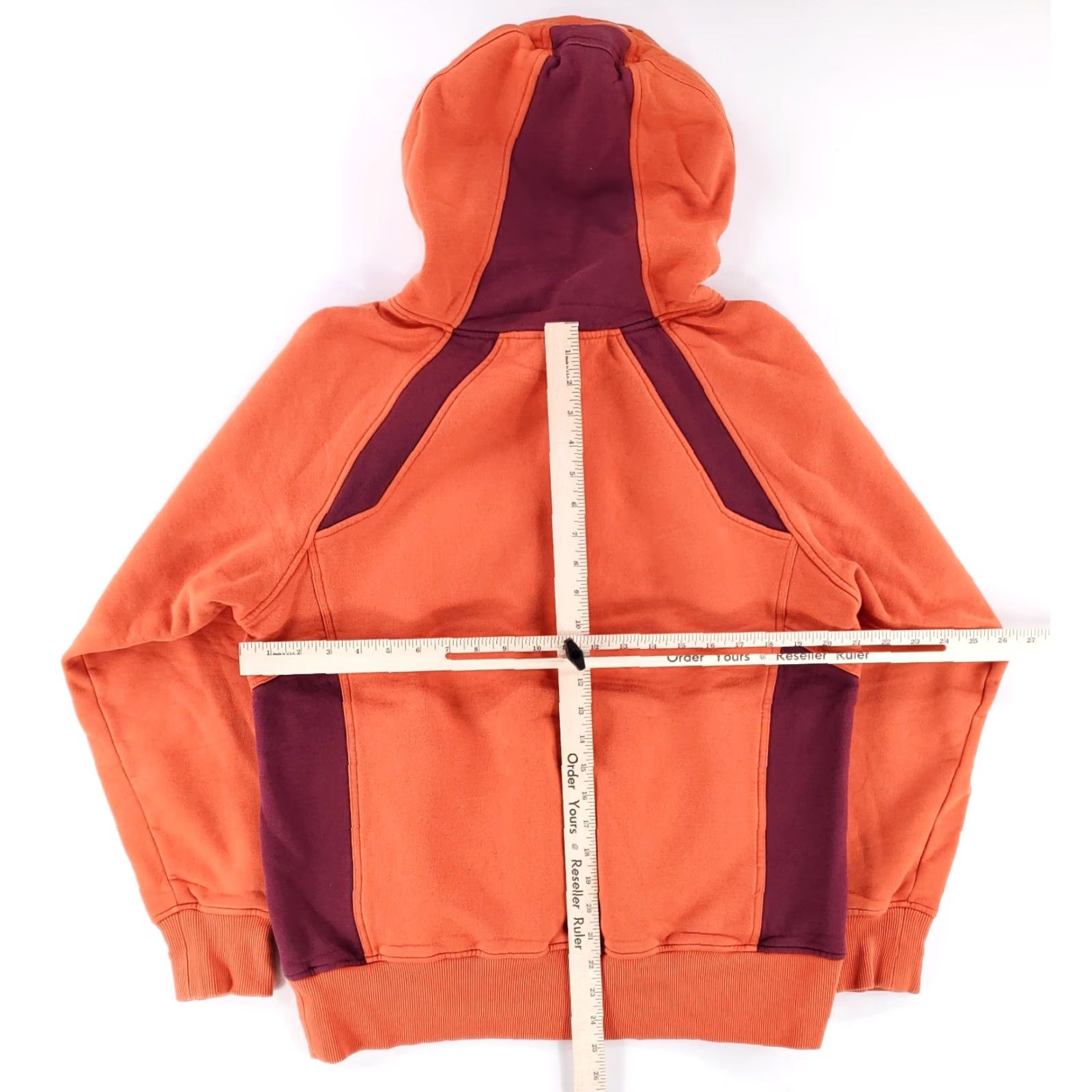 Nike Nike Virginia Tech Hoodie Sweatshirt Orange Kangaroo Pocket Embroidered Mens S Size US S / EU 44-46 / 1 - 6 Thumbnail