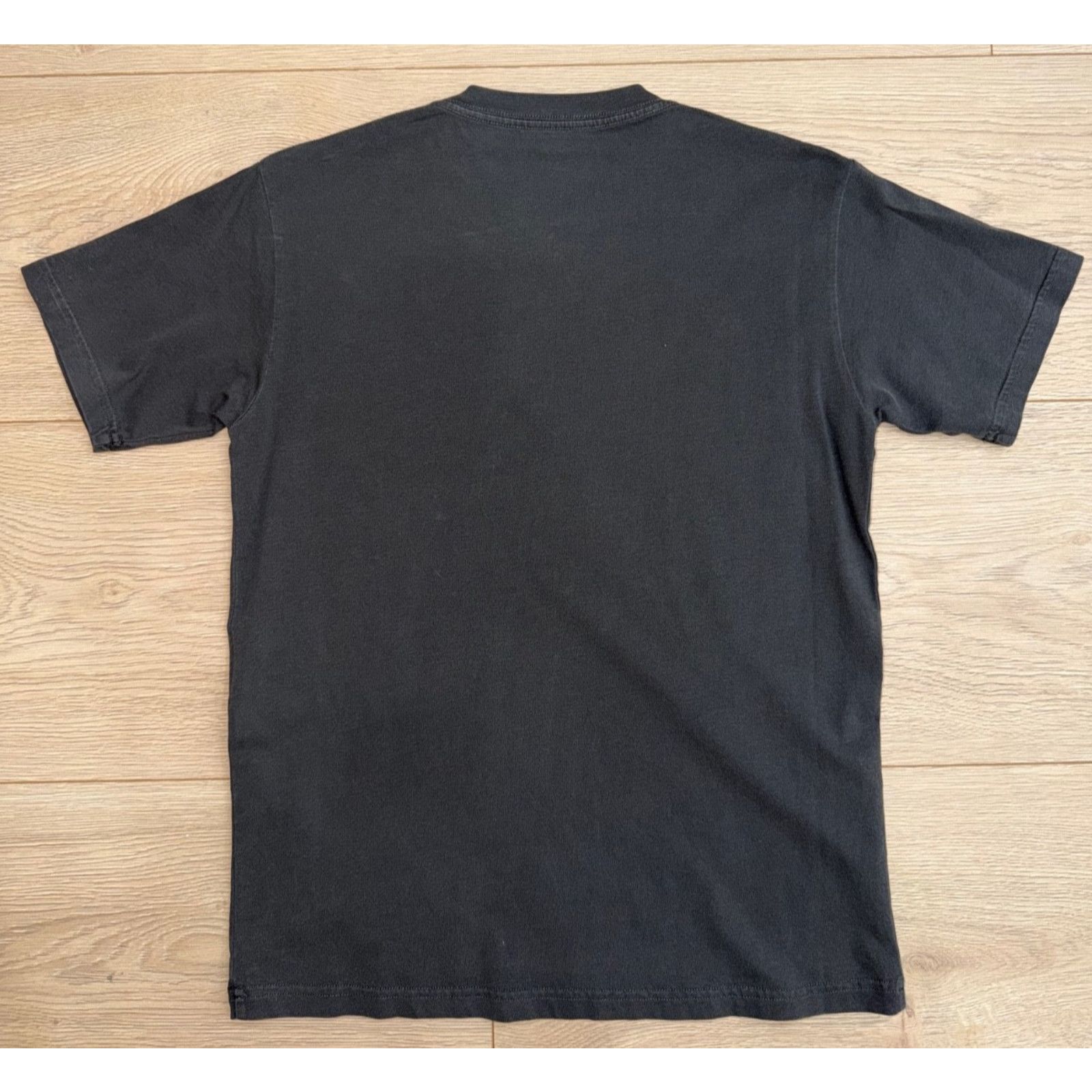 Balenciaga Balenciaga Archetype 2017 Dark Grey Logo Short Sleeve Tee M Size M / US 6-8 / IT 42-44 - 14 Thumbnail