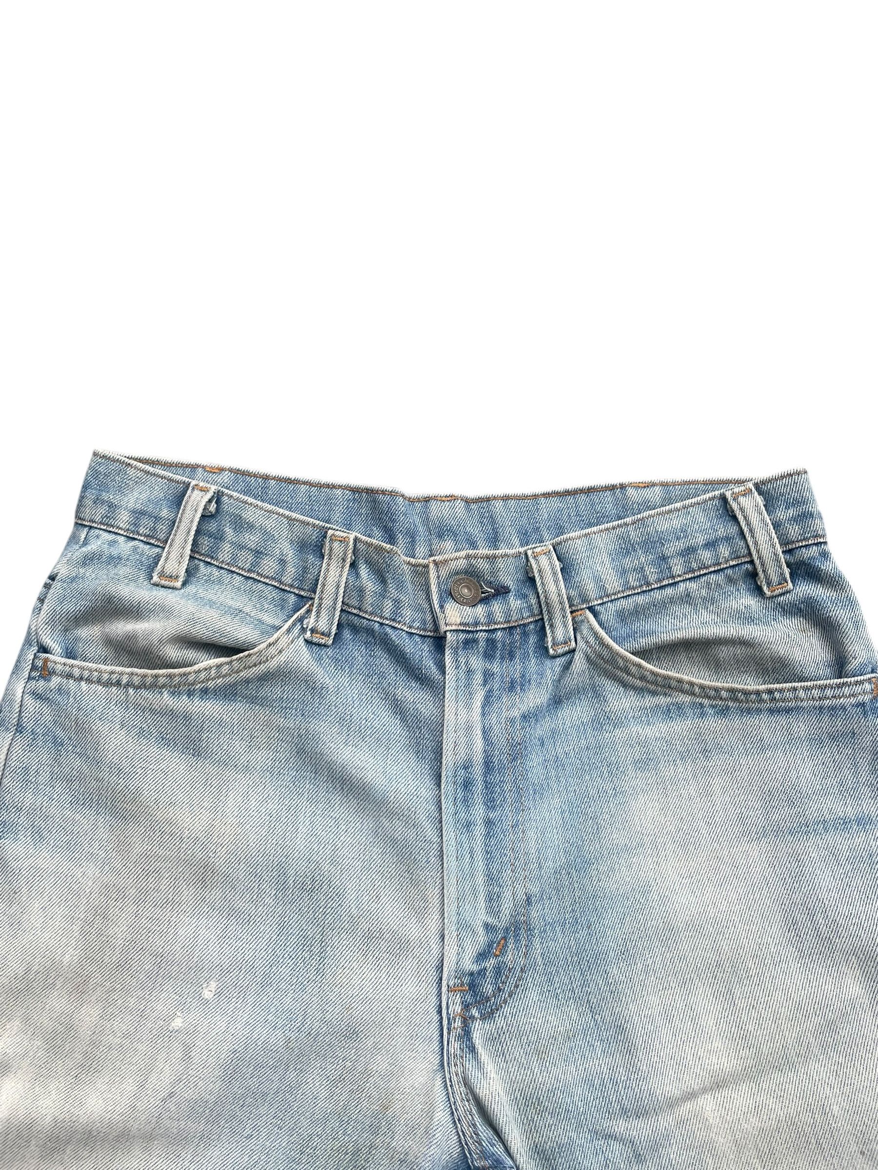 Levi's Vintage 1979 Levis 646 Orange Tag Jeans Size US 32 / EU 48 - 3 Thumbnail