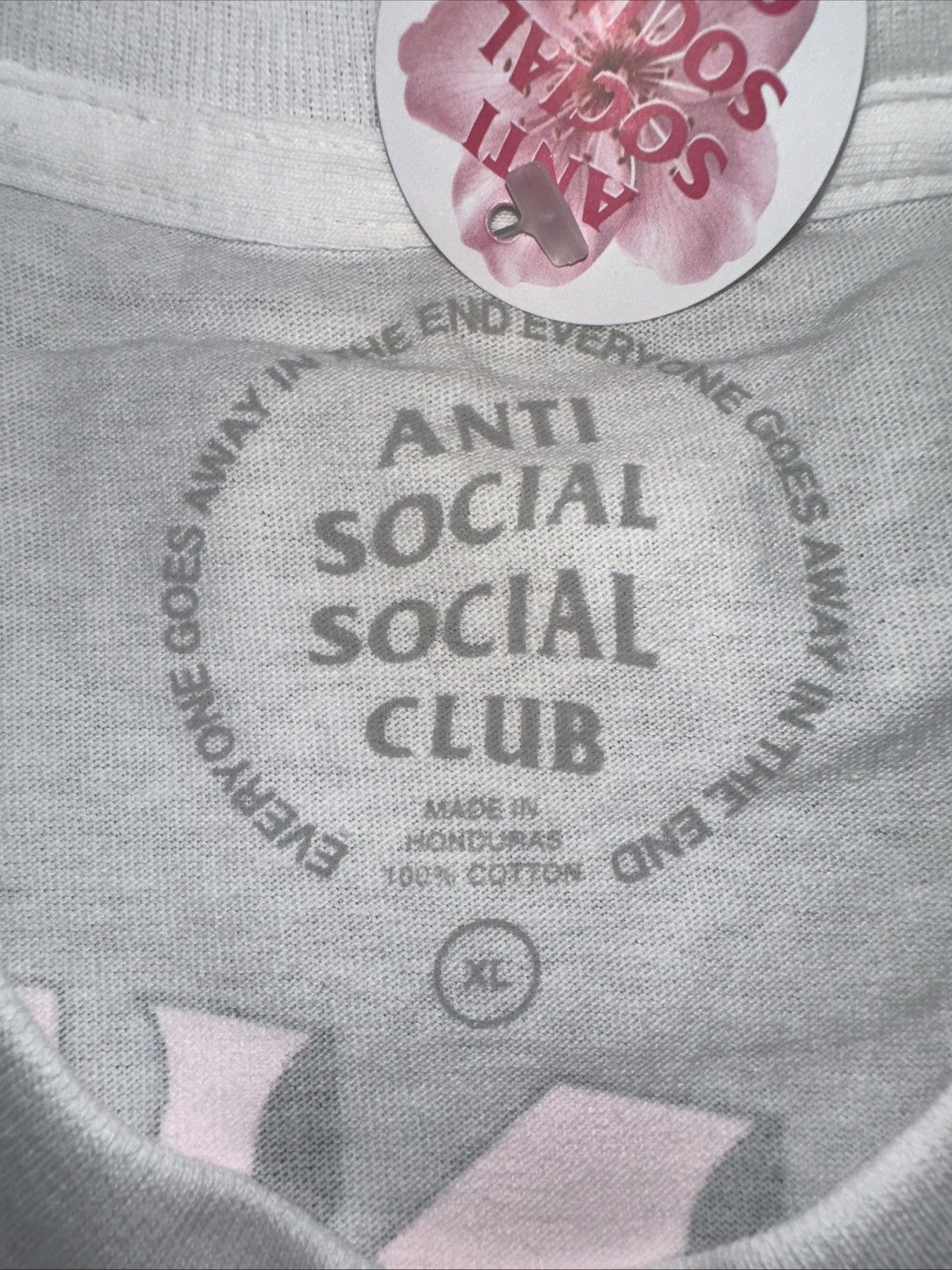 Anti Social Social Club Anti Social Social Club TQ Tee - White XL Size US XL / EU 56 / 4 - 6 Thumbnail