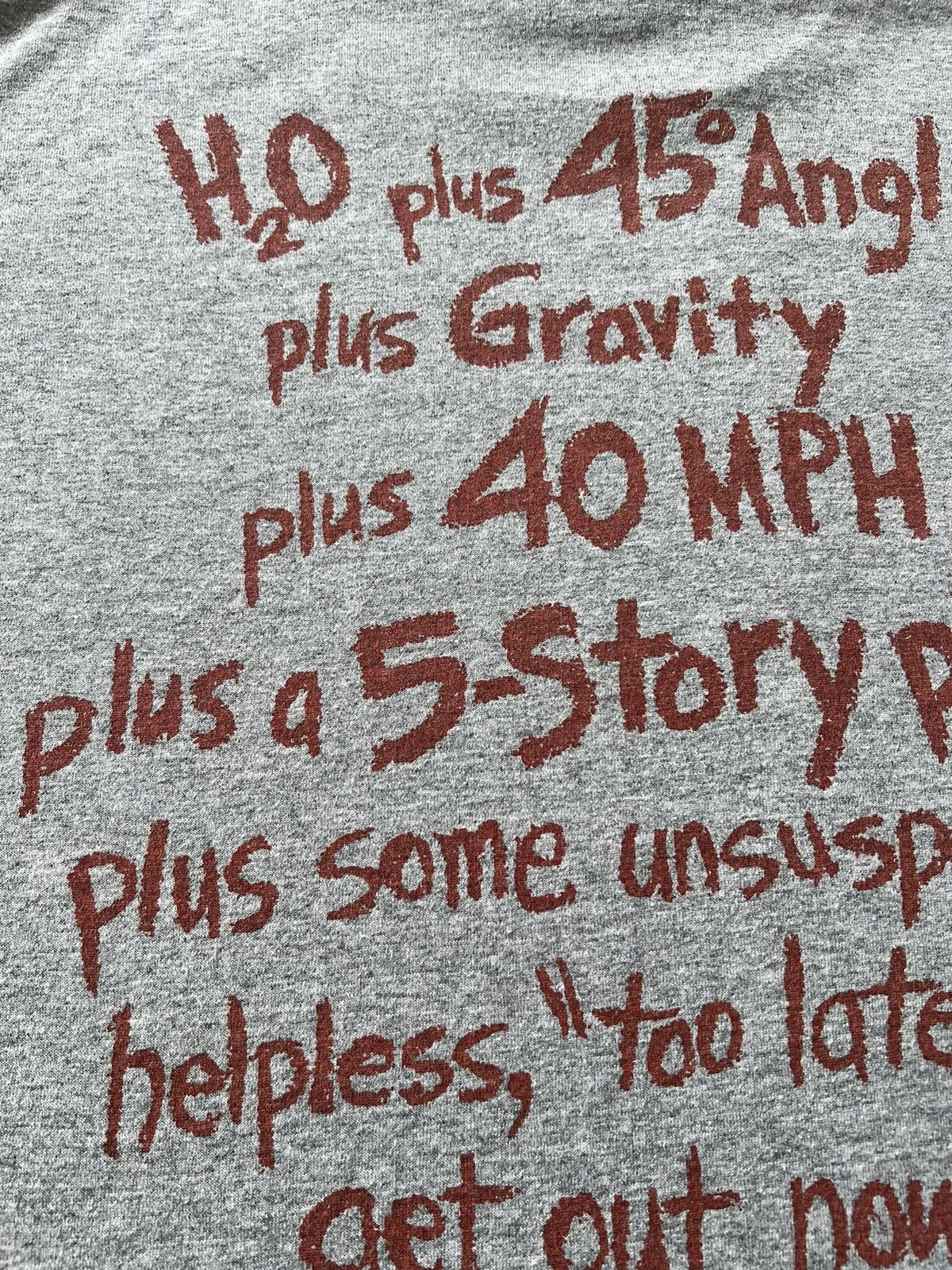 Disney Vintage 90s Disney Splash Mountain Cartoon Gray T-shirt Size US L / EU 52-54 / 3 - 13 Thumbnail
