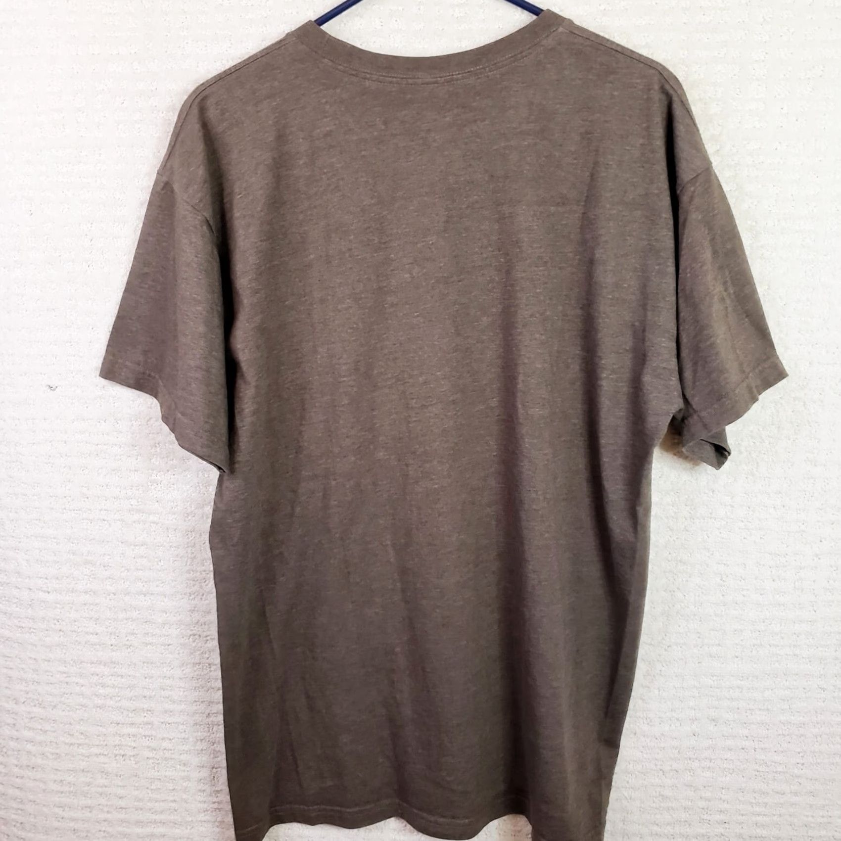 Yeti YETI Men's L Graphic T-Shirt Solid Brown Map Topo Faded SS Short Sleeve Regular Fit Front Design Outdoors Hiking Summer Spring Fall Mens Size US L / EU 52-54 / 3 - 5 Thumbnail