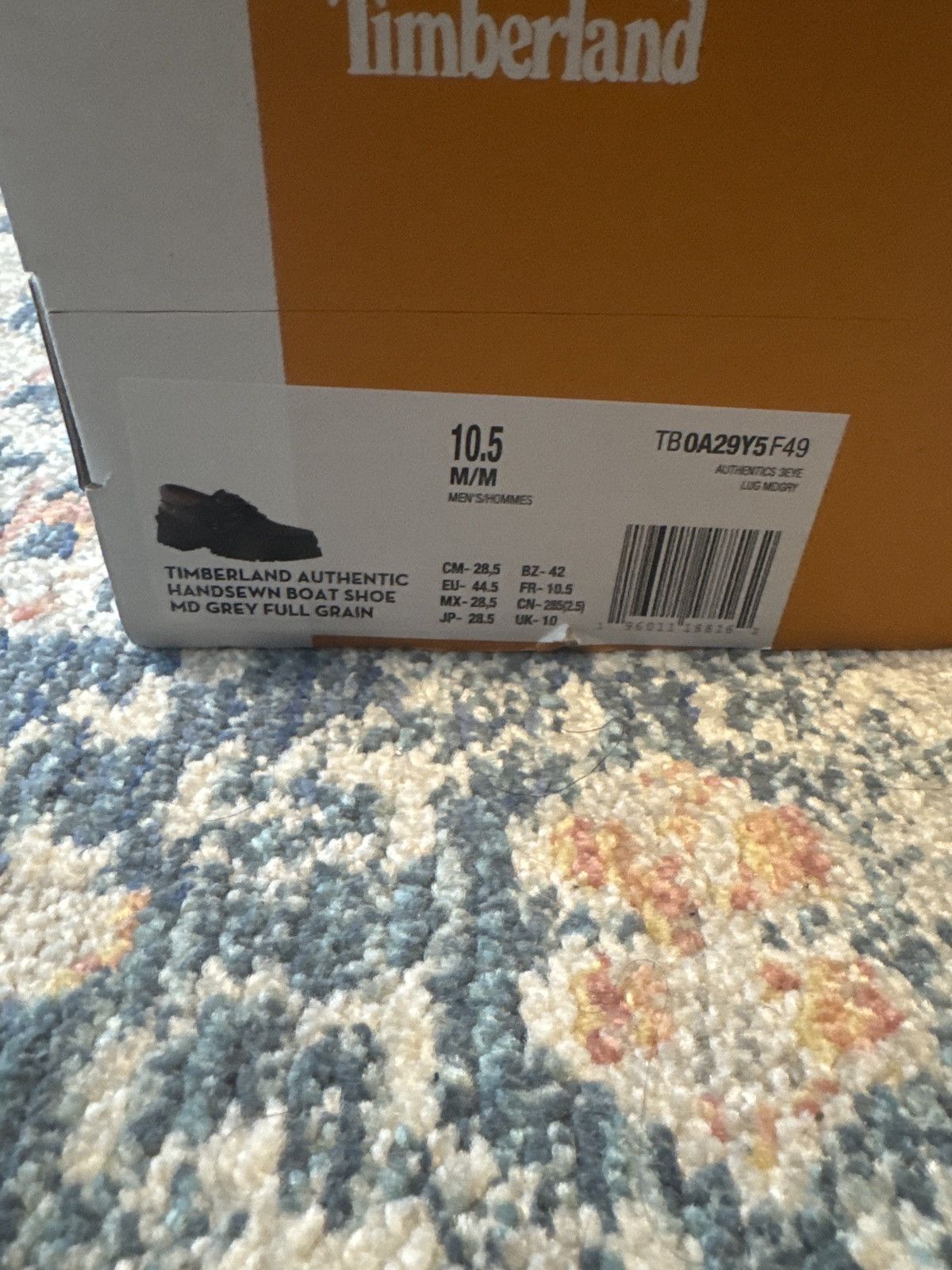 Timberland 3 Eye Moc Boat Shoe Size US 10.5 / EU 43-44 - 5 Thumbnail