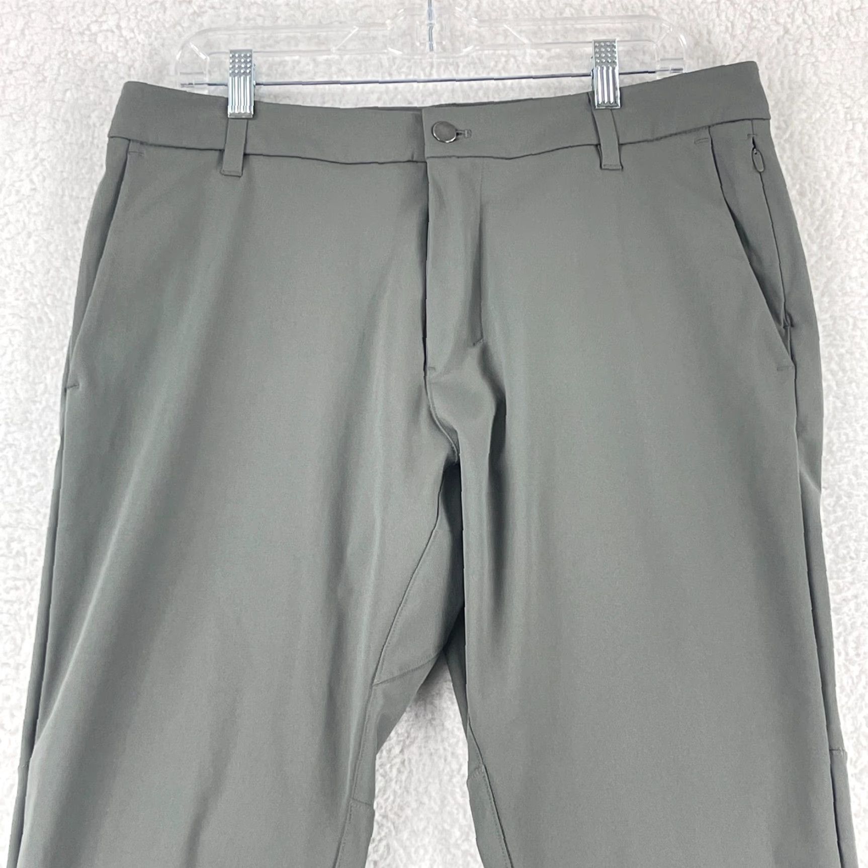 Lululemon Lululemon Commission Pant Mens Flat Front Straight Leg Classic Gray Size 34 Pants Reg Regular City Preppy Sports 34 Mens Size US 34 / EU 50 - 2 Thumbnail