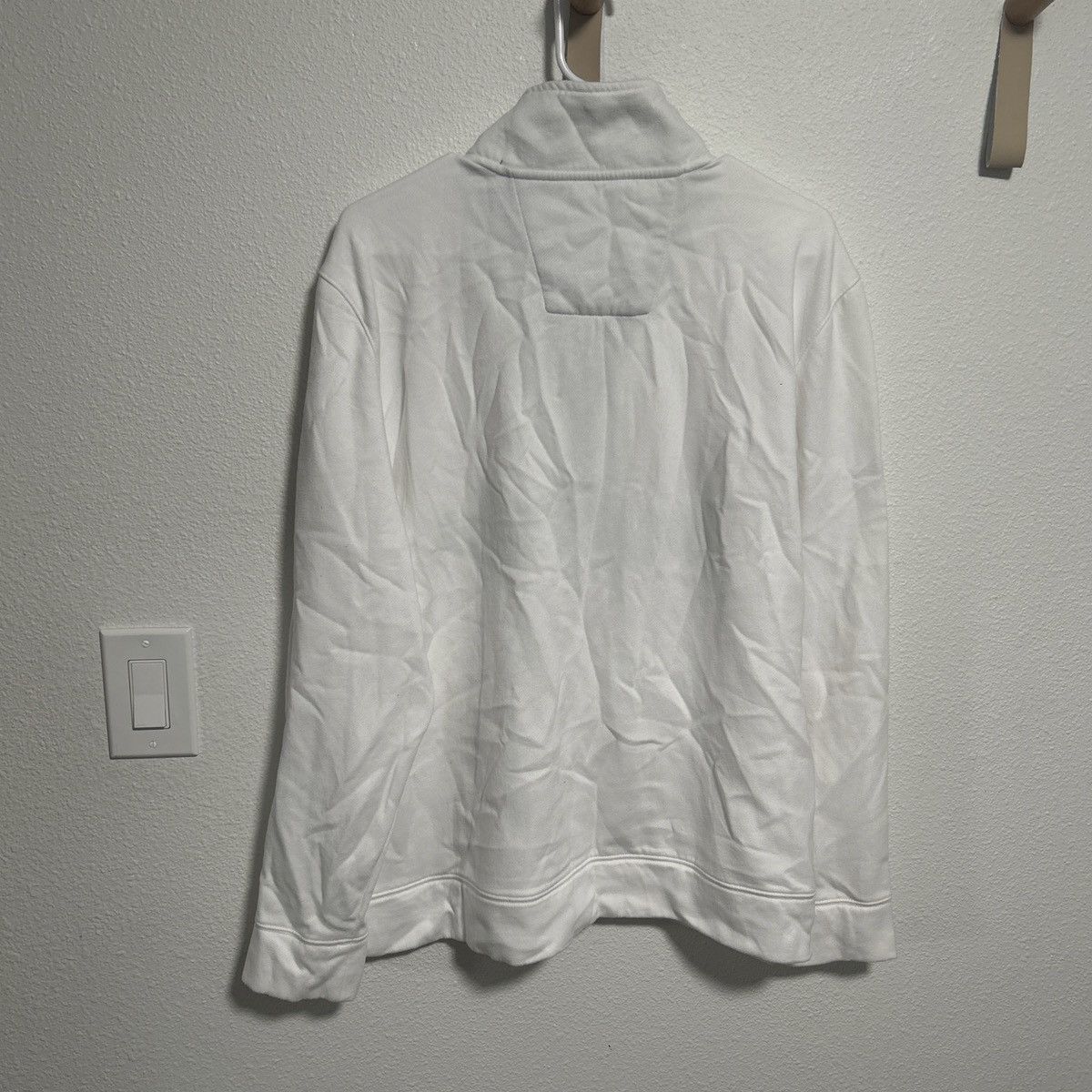 Nautica Nautica vintage white mens quarter zip in size L Size US L / EU 52-54 / 3 - 3 Thumbnail