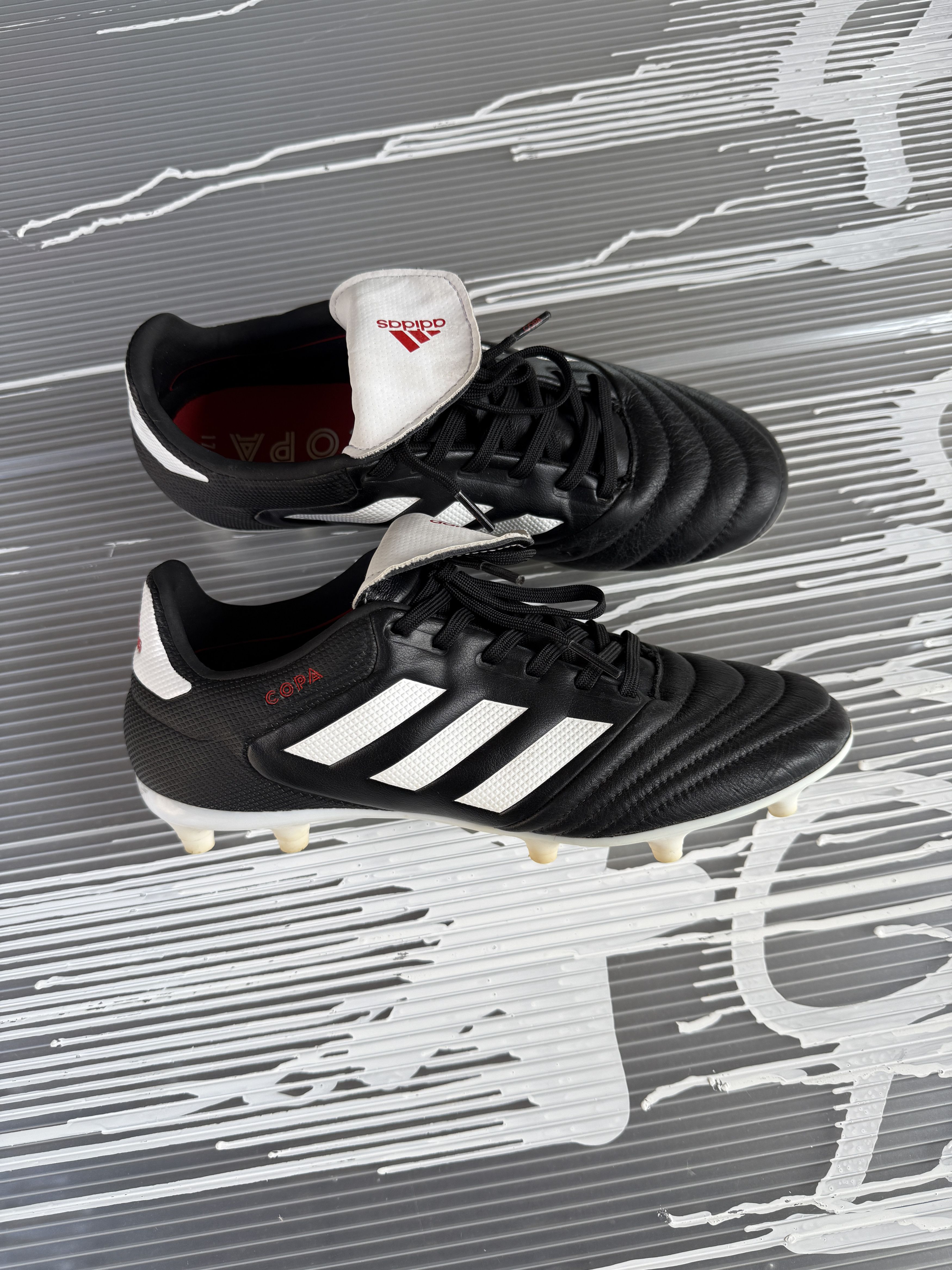 Adidas Adidas copa leather black boots - 40 2/3 Size US 7 / EU 40 - 1 Thumbnail