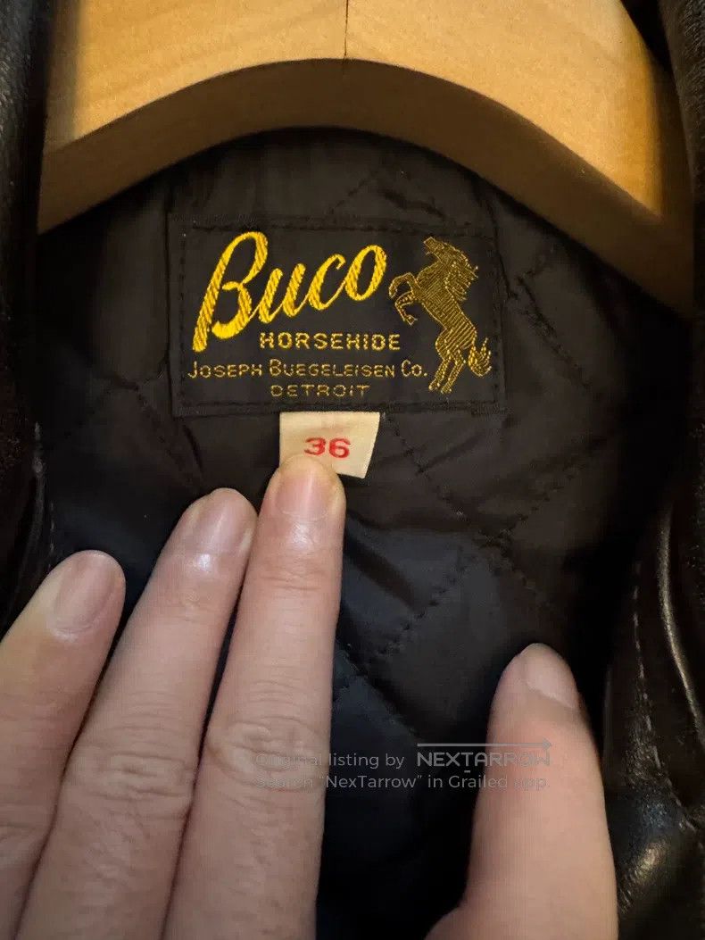 Buco Buco J82 Leather Jacket Size US S / EU 44-46 / 1 - 3 Thumbnail