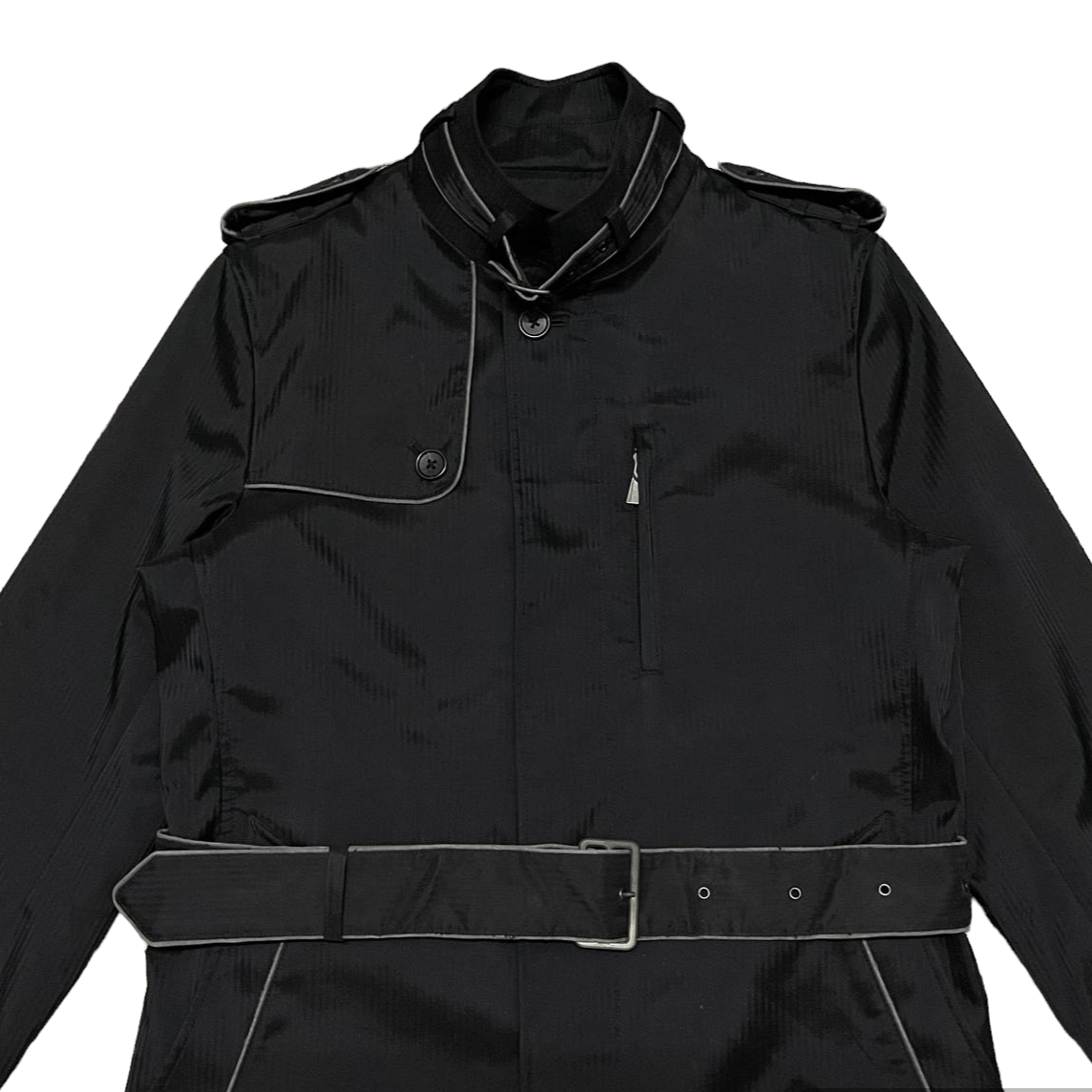 Japanese Brand Katharine Hamnett London Coat With Belts Size US M / EU 48-50 / 2 - 2 Thumbnail