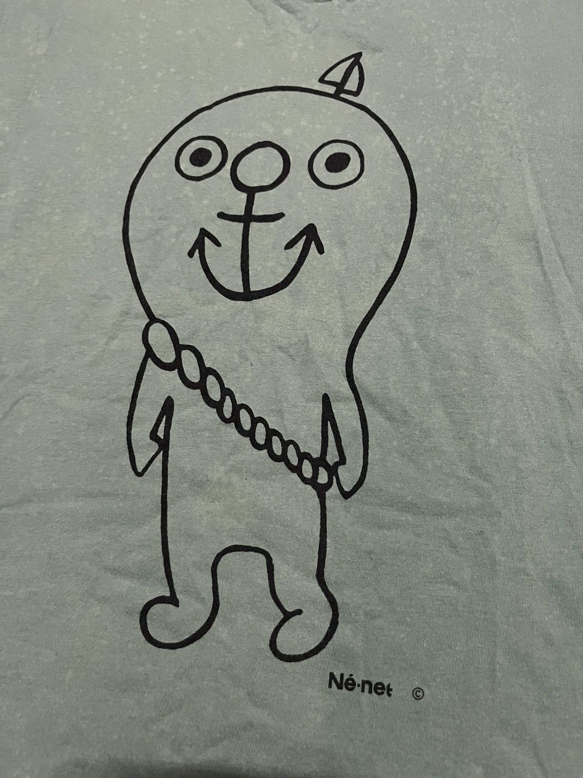 Ne-Net Vintage Ne-Net Big Logo Ikan Dugong Tee Japan Size US M / EU 48-50 / 2 - 2 Thumbnail