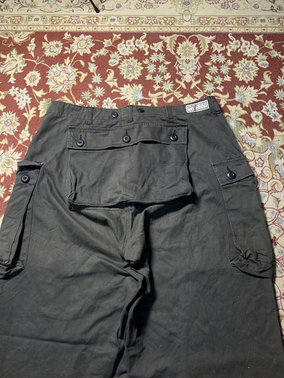 Japanese Brand VINTAGE BARREL ROLL BAKER PANT STRAIGHT FADED Size US 33 - 10 Thumbnail