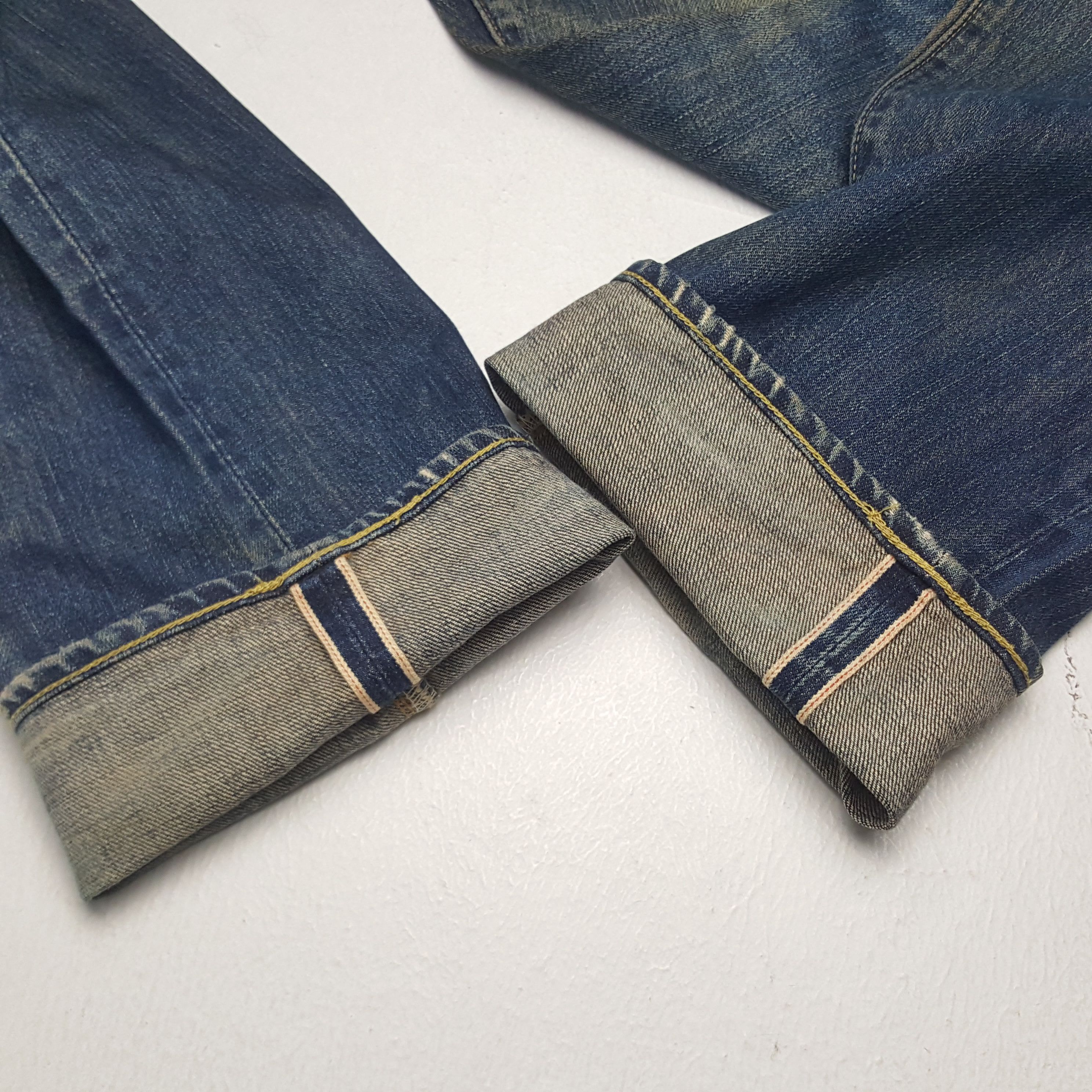 Levi's × Vintage Vintage Levi's 502 Selvedge American Distressed Denim Jeans Size US 28 / EU 44 - 14 Thumbnail
