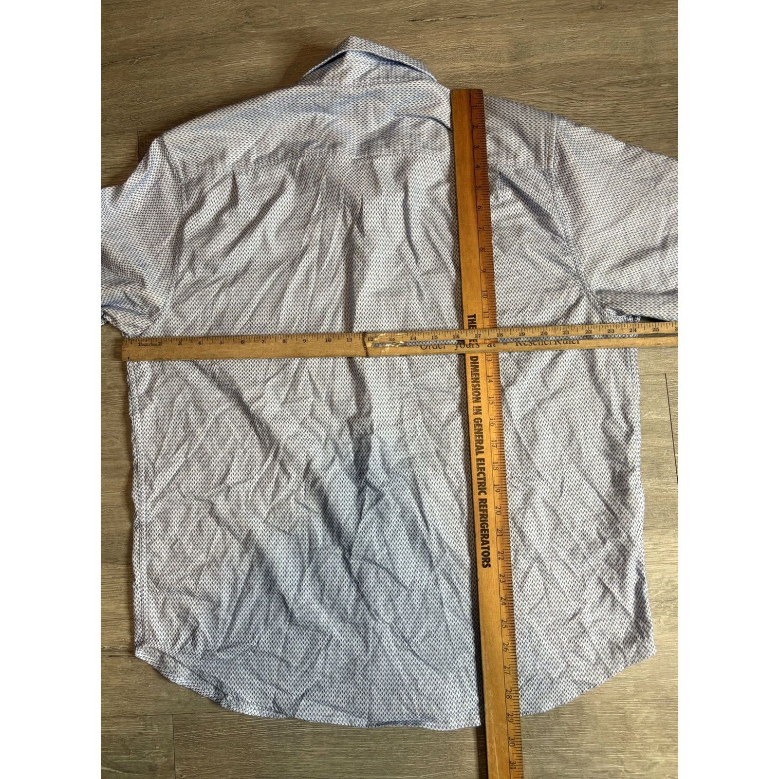 Tommy Bahama Tommy Bahama Shirt Mens L Blue Sarasota Stretch Long Sleeve Button Front Size US L / EU 52-54 / 3 - 7 Thumbnail