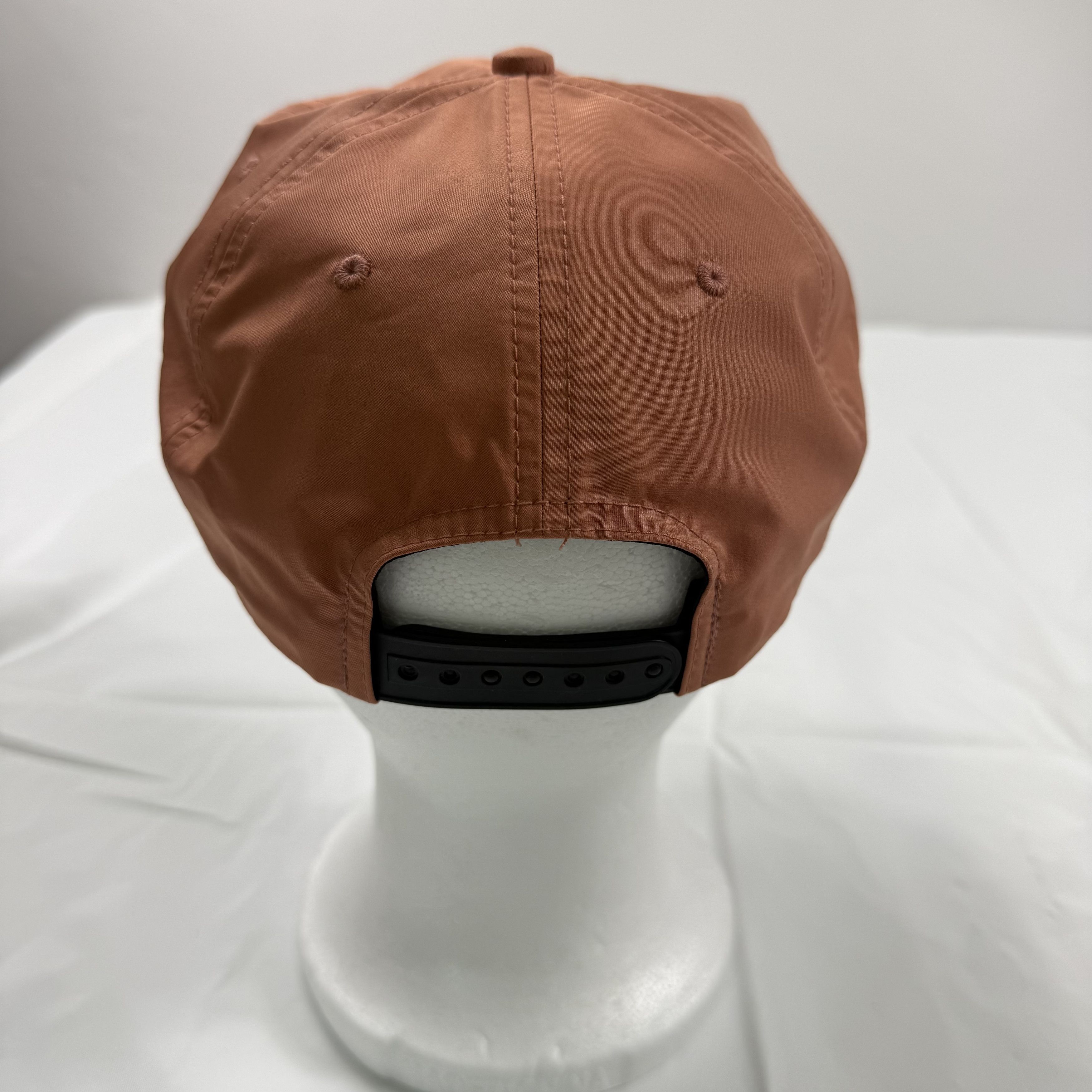 Rhude Rhude Mens Rust Orange Nylon Snapback Hat Adjustable Cap Size ONE SIZE - 3 Thumbnail