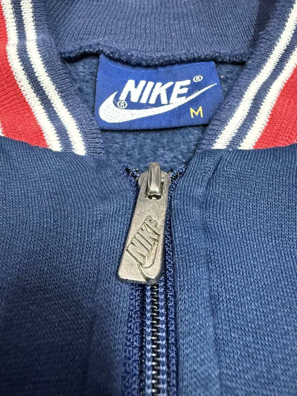Nike 90’s NIKE RARE SWOOSH LOGO Y2K VINTAGE RETRO ZIP HOODIE Size US M / EU 48-50 / 2 - 6 Thumbnail