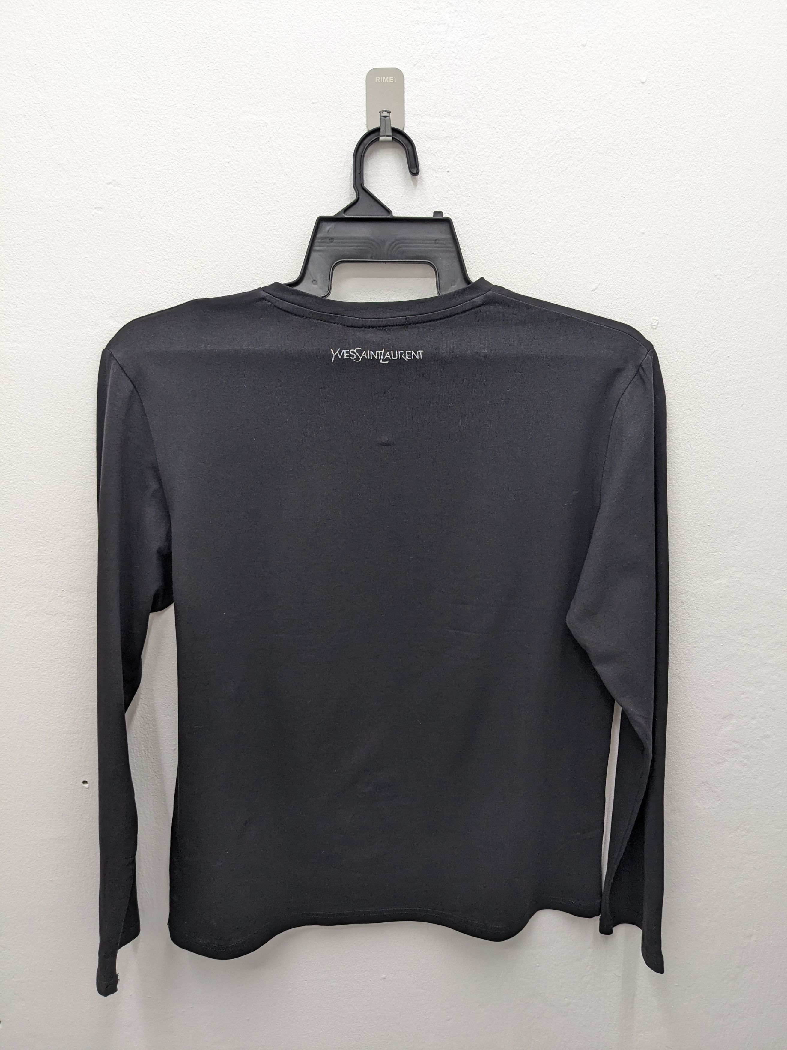 Yves Saint Laurent VINTAGE YVES SAINT LAURENT LONG SLEEVE TSHIRT Size XL / US 12-14 / IT 48-50 - 5 Thumbnail