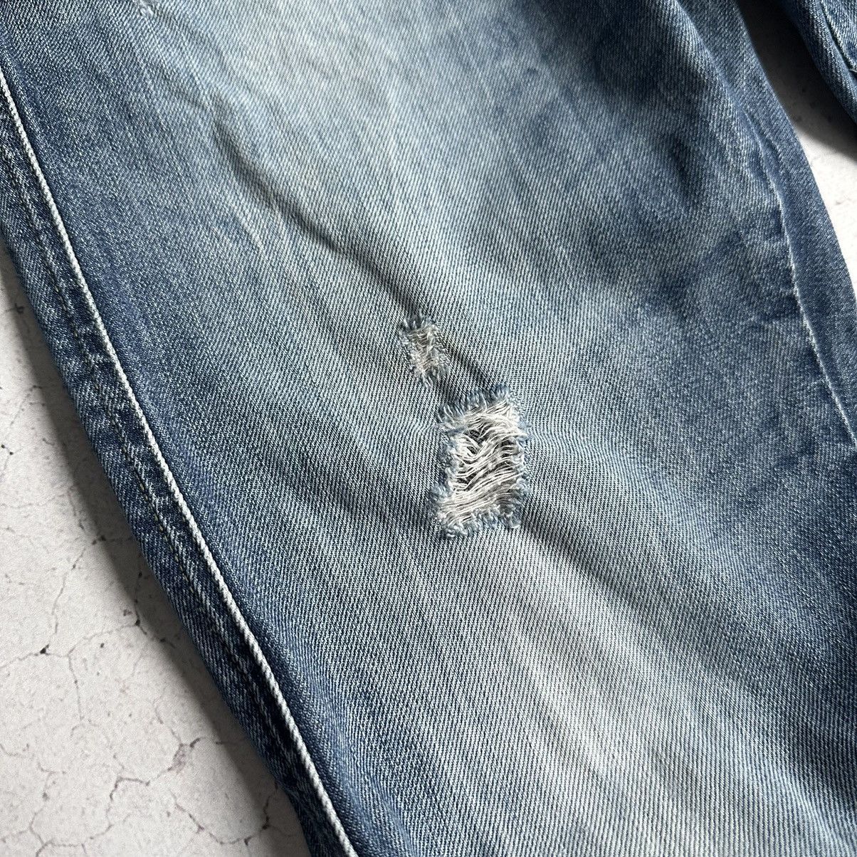Diesel × Japanese Brand × Vintage VINTAGE DIESEL Y2K DISTRESSED DENIM JEANS PANTS 30x34 Size US 30 / EU 46 - 11 Thumbnail