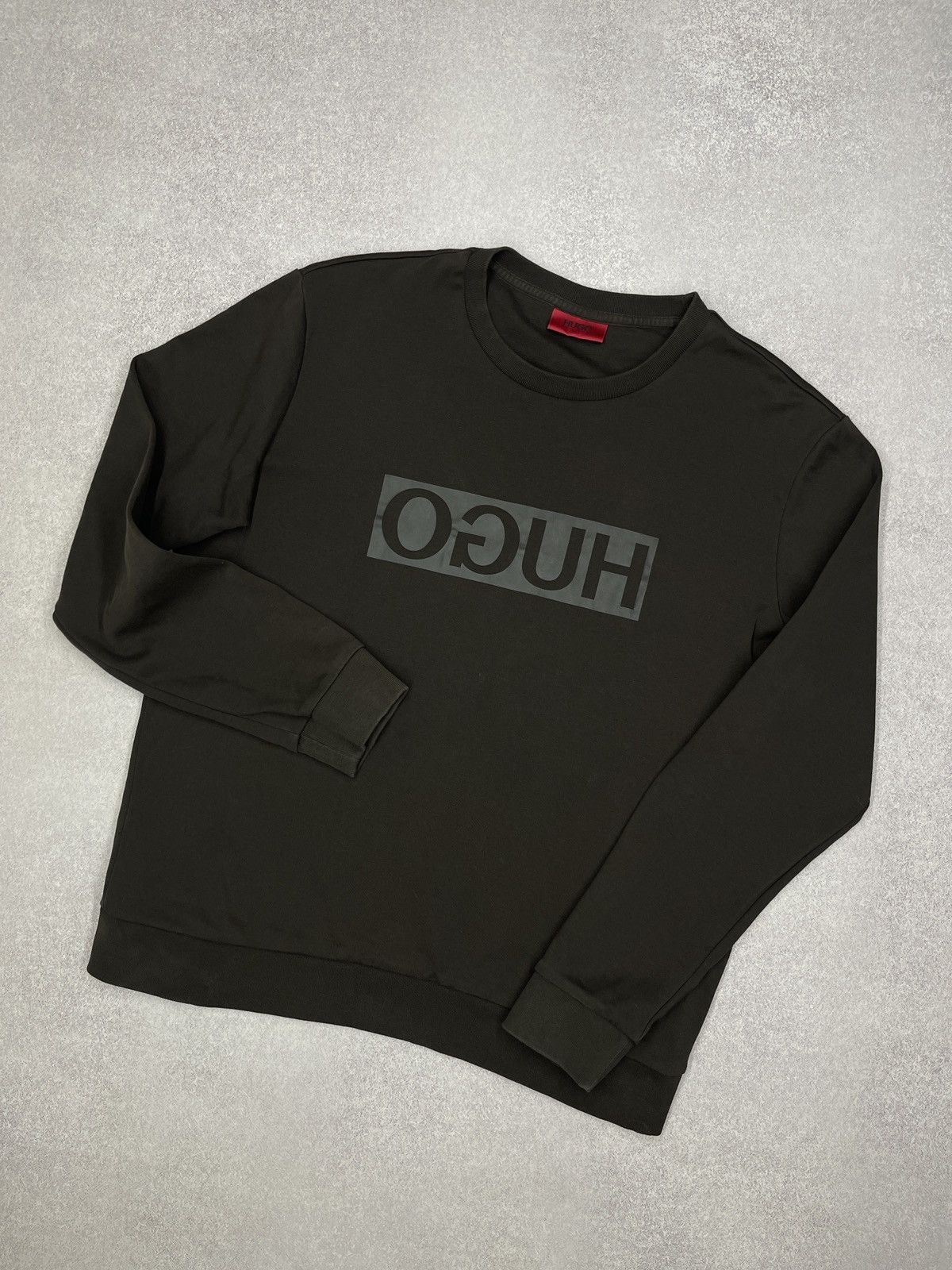 Hugo × Hugo Boss Mens Hugo Boss Ducati U3 Sweatshirt Khaki Size L Size US L / EU 52-54 / 3 - 1 Thumbnail