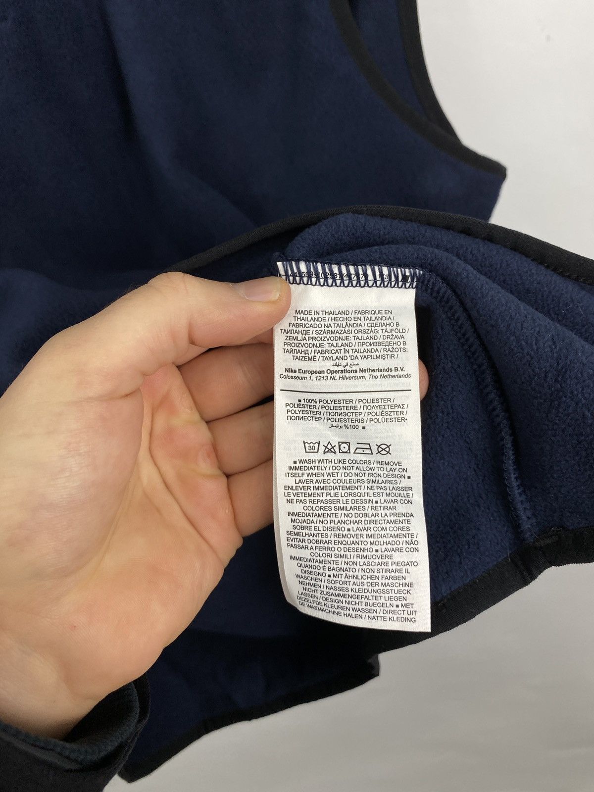 Nike 🇺🇸 Vintage Y2K Nike Fleece Vest Rare Retro Hype Size US L / EU 52-54 / 3 - 9 Thumbnail