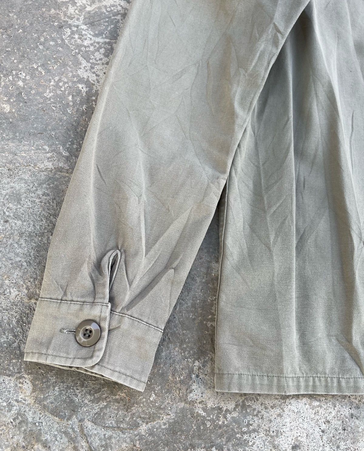 Vintage 🔥Vintage U.S.ARMY Military Shirt Jacket Size US S / EU 44-46 / 1 - 9 Thumbnail