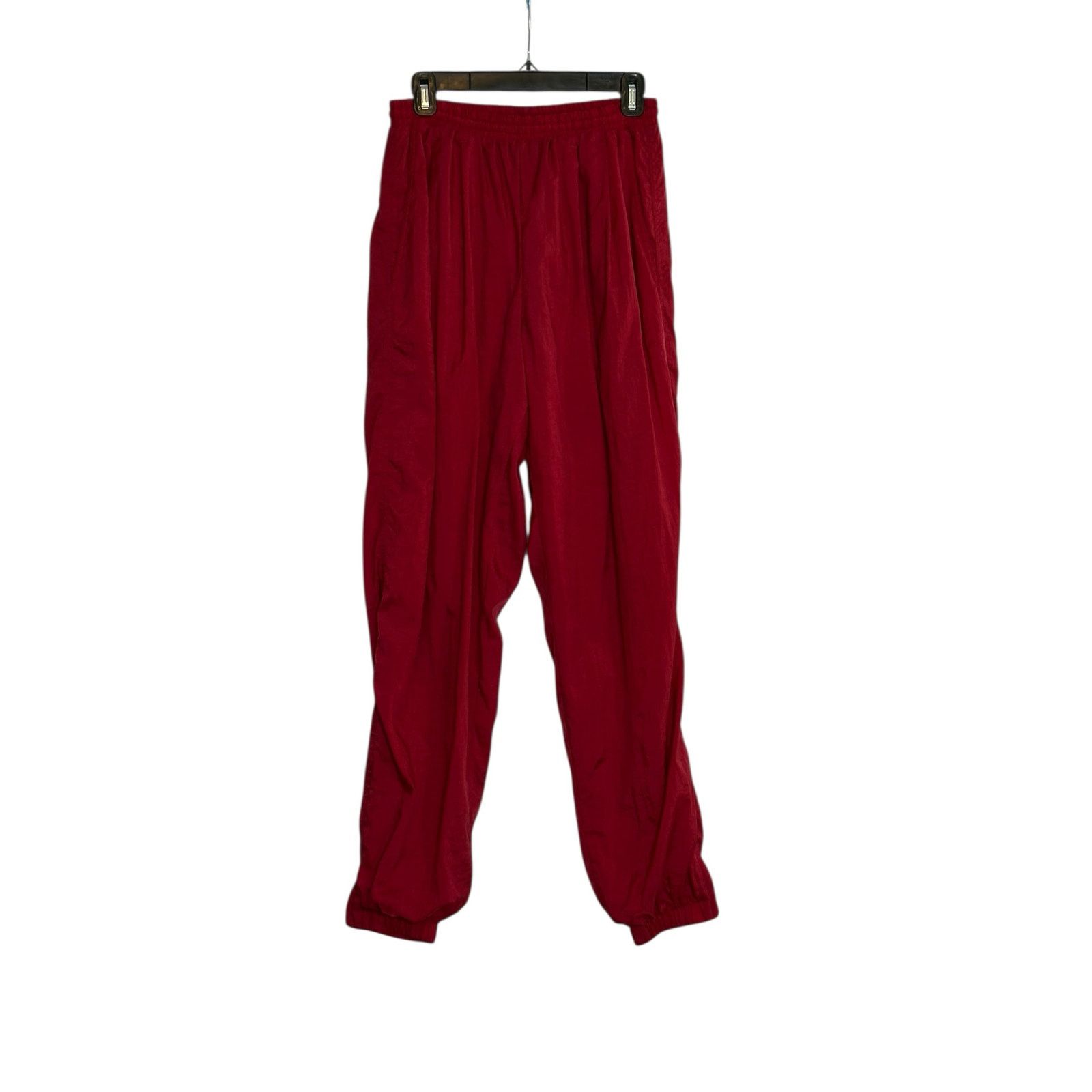 Nike Nike sports vintage red pleated windbreaker pants size M Size 30" / US 8 / IT 44 - 2 Thumbnail
