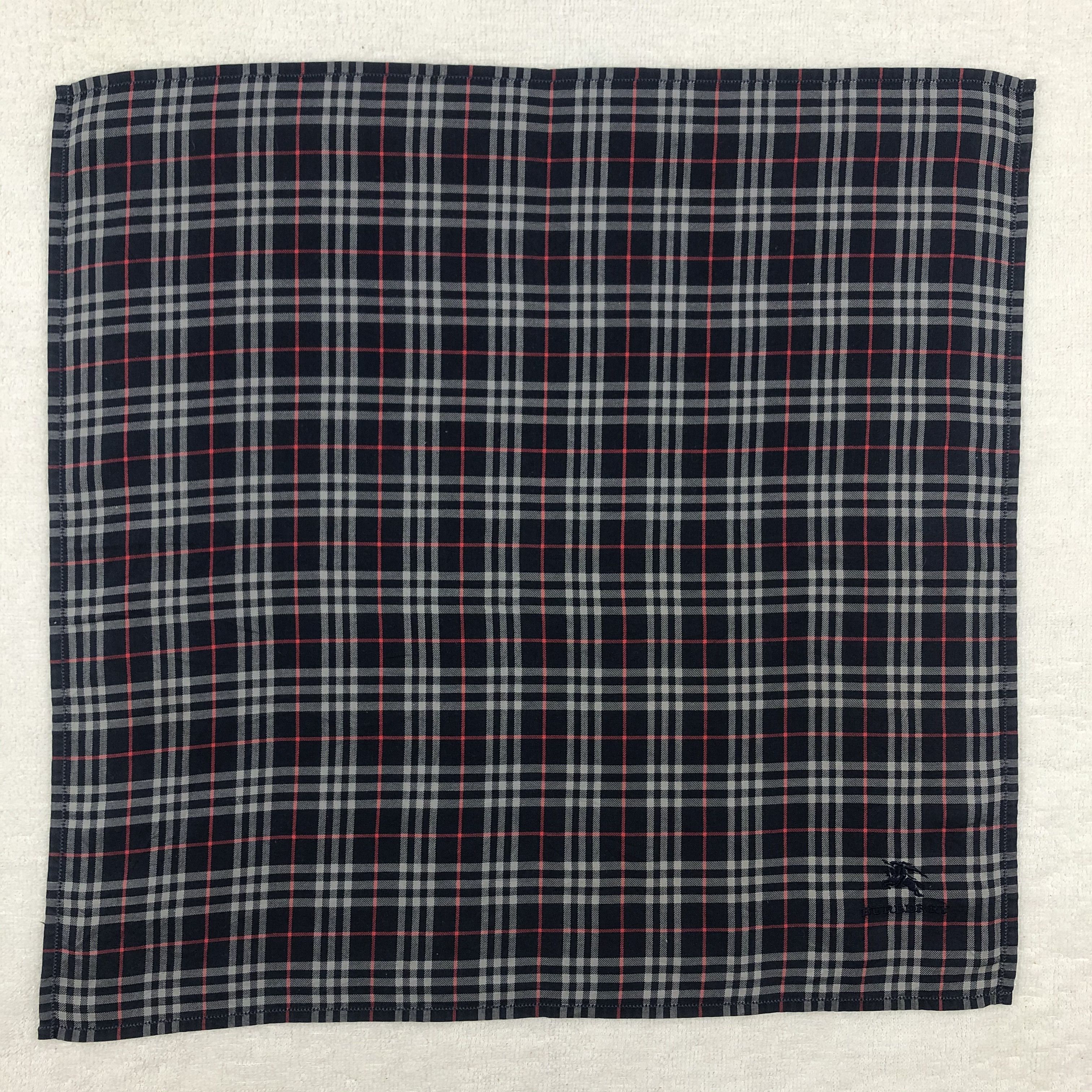 Burberry Vintage Burberry Handkerchief / Bandana / Neckerchief Size ONE SIZE - 2 Thumbnail