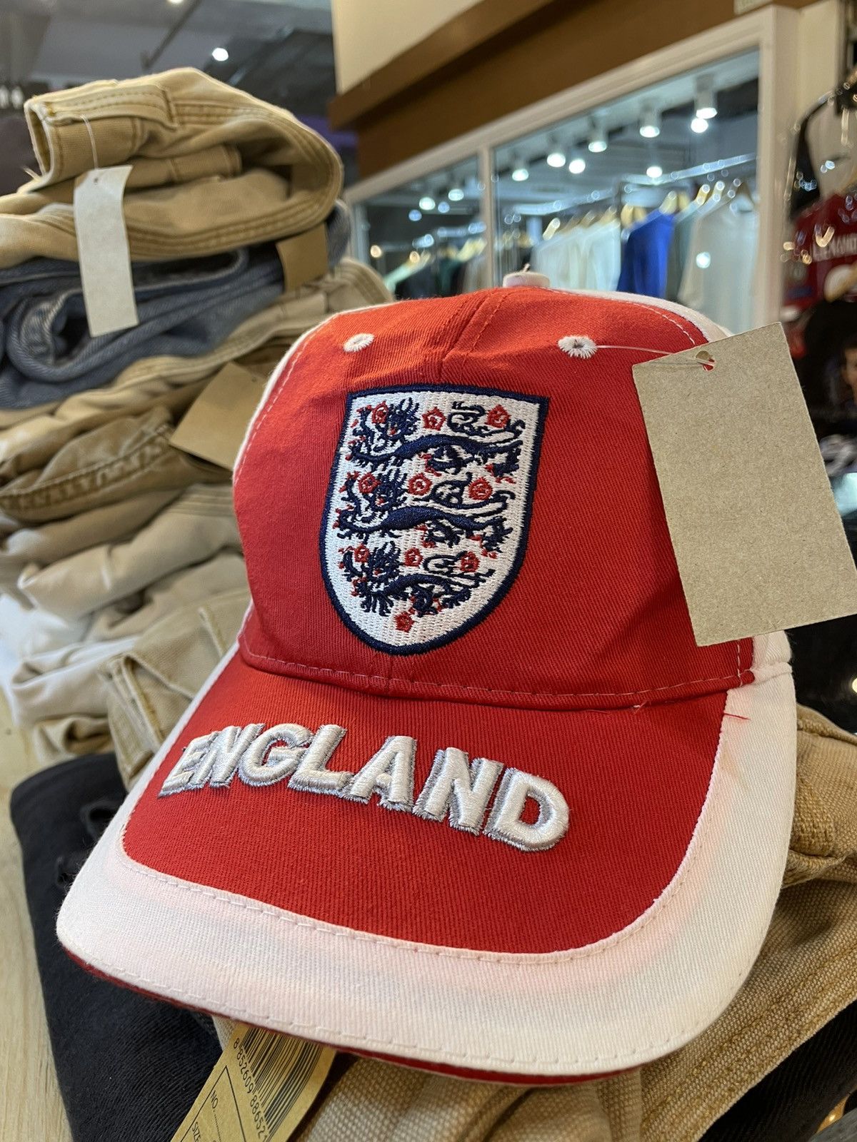 Other Vintage England Football Cap Size ONE SIZE - 1 Thumbnail
