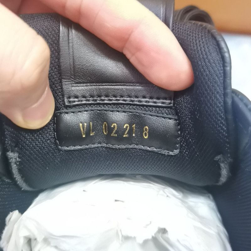 Louis Vuitton Louis Vuitton Black Trainer Fashion Sneakers -2508 Size US 8.5 / EU 41-42 - 5 Thumbnail