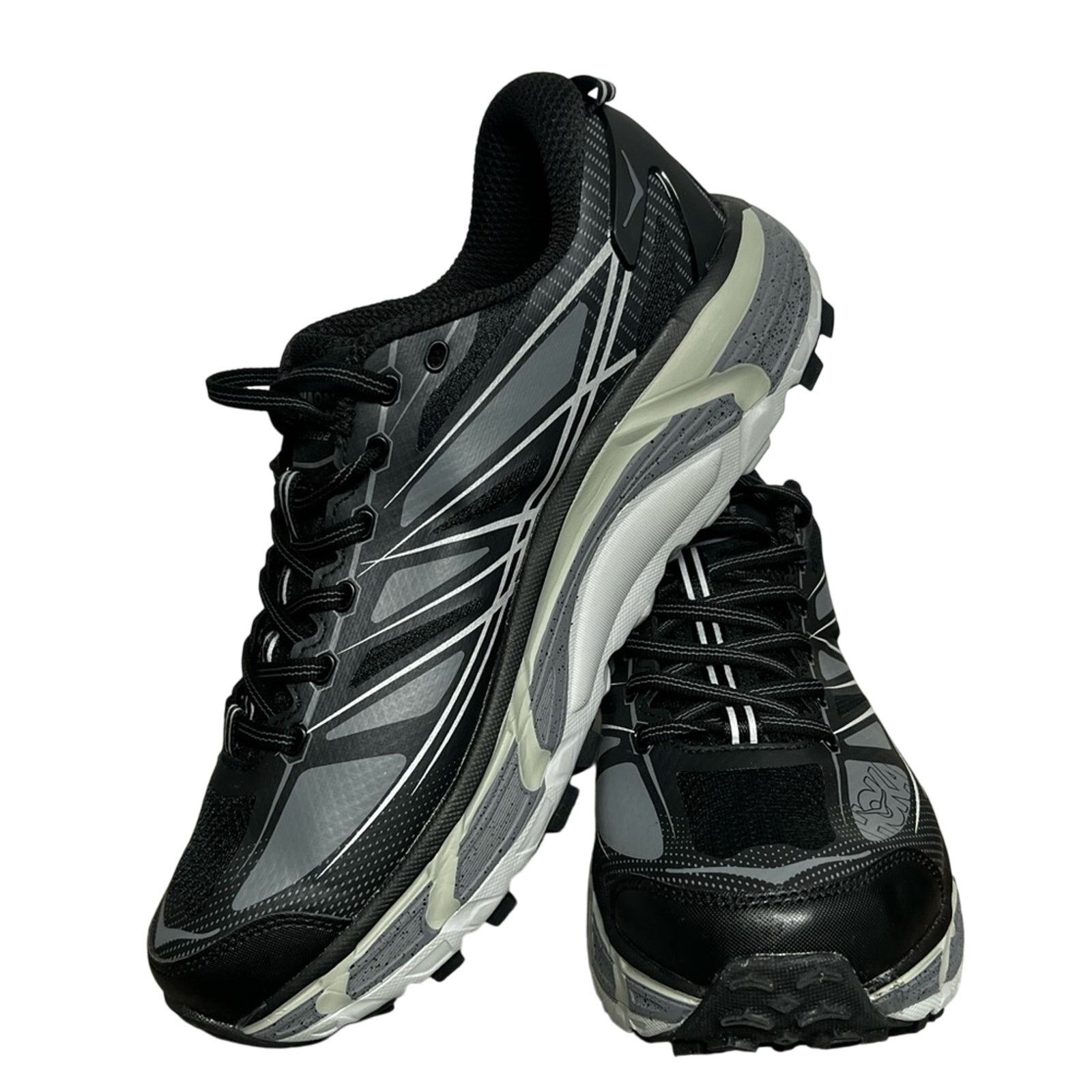 Hoka Men’s HOKA Mafate Speed 2 'Black Castlerock' 10 WORN ONCE Size US 10 / EU 43 - 2 Thumbnail