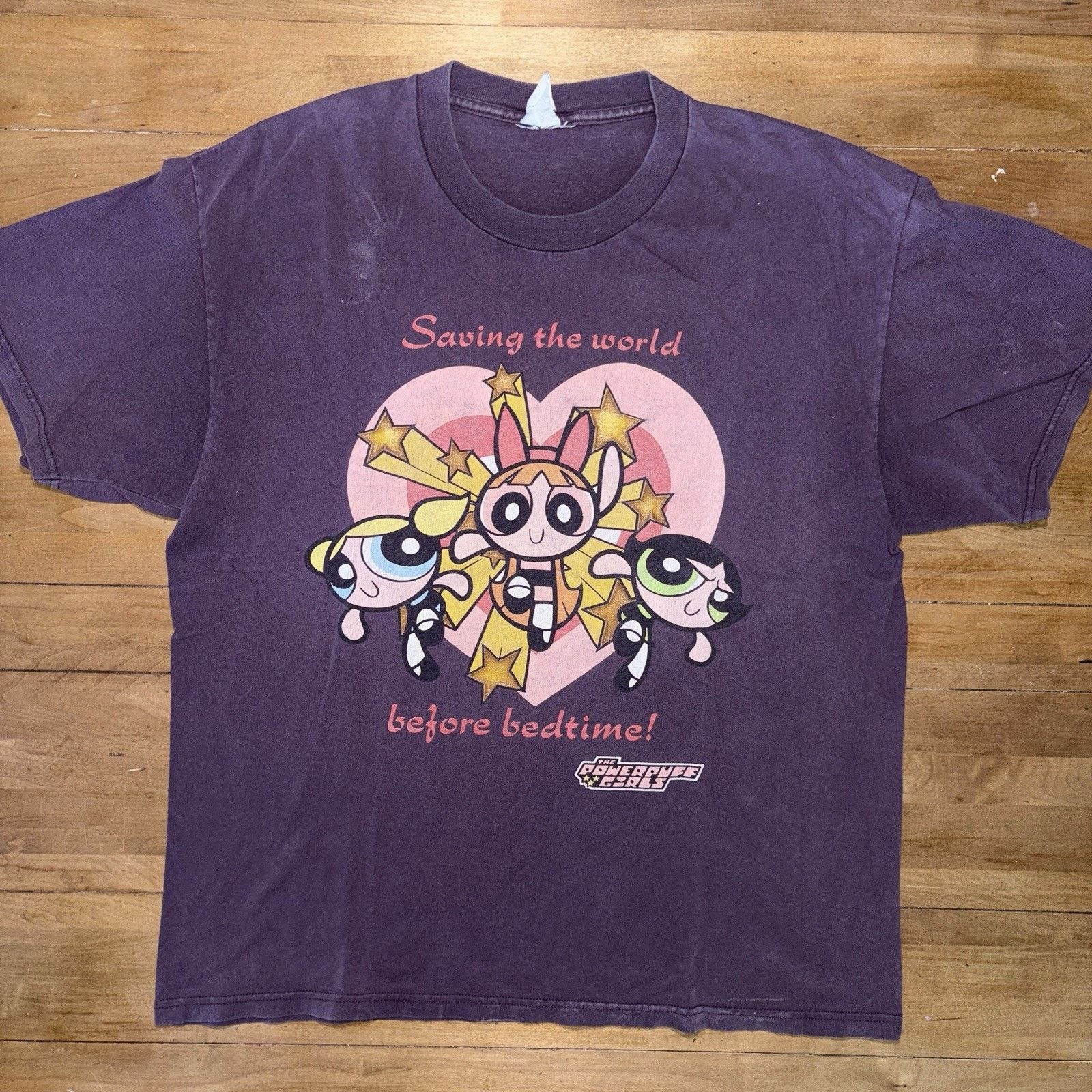 Cartoon Network × Vintage Vintage Cartoon Network Shirt Mens Large Purple Powerpuff Size US L / EU 52-54 / 3 - 1 Thumbnail