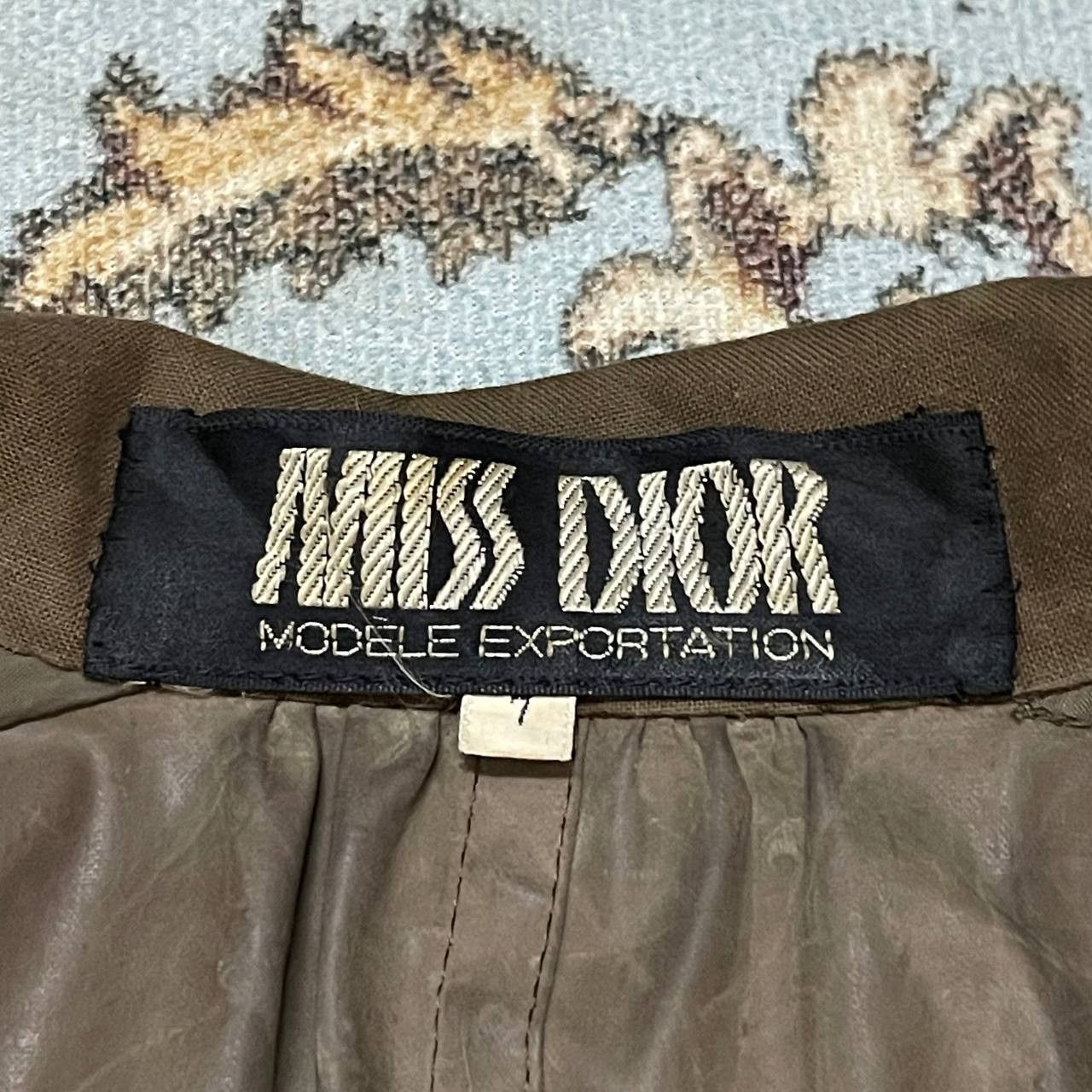 Christian Dior Monsieur Vintage Miss Dior Double Breasted Long Coat Brown Size M / US 6-8 / IT 42-44 - 7 Thumbnail