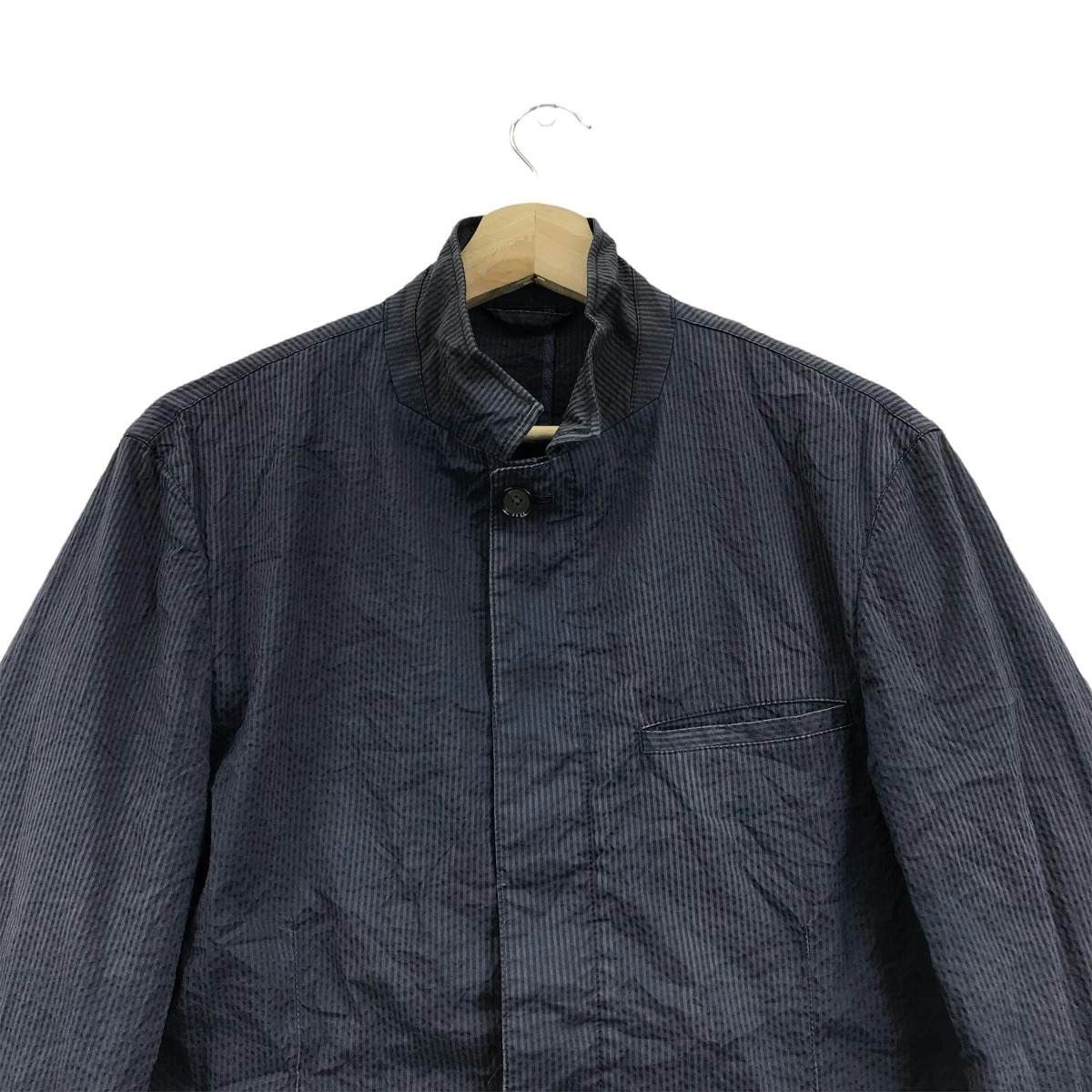 Vtg CALVIN KLEIN CK Indigo Minimalist Jacket Trench Coat