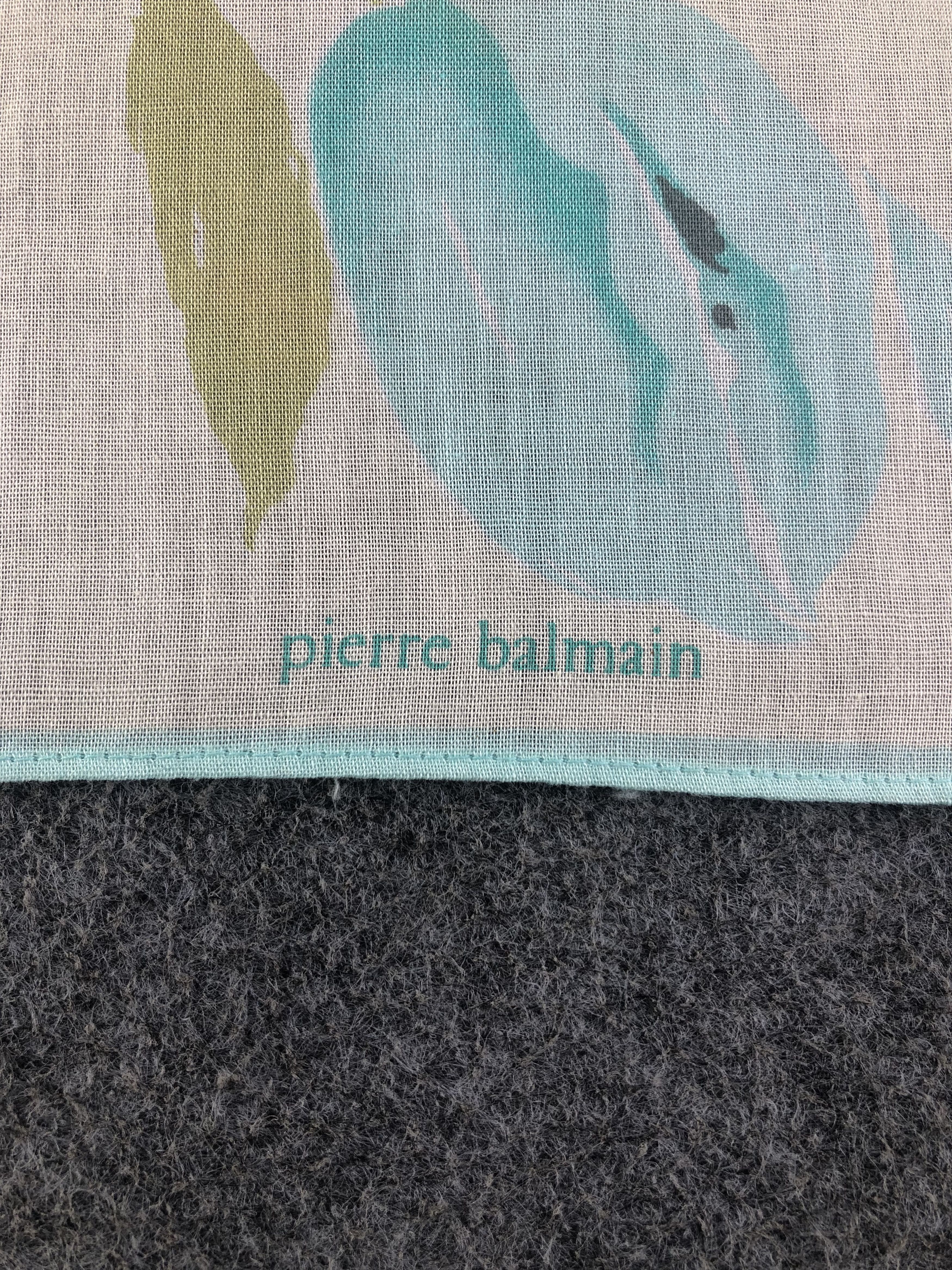 Pierre Balmain × Vintage Pierre Balmain Mini Handkerchief / Bandana / Neckerchief Size ONE SIZE - 3 Thumbnail