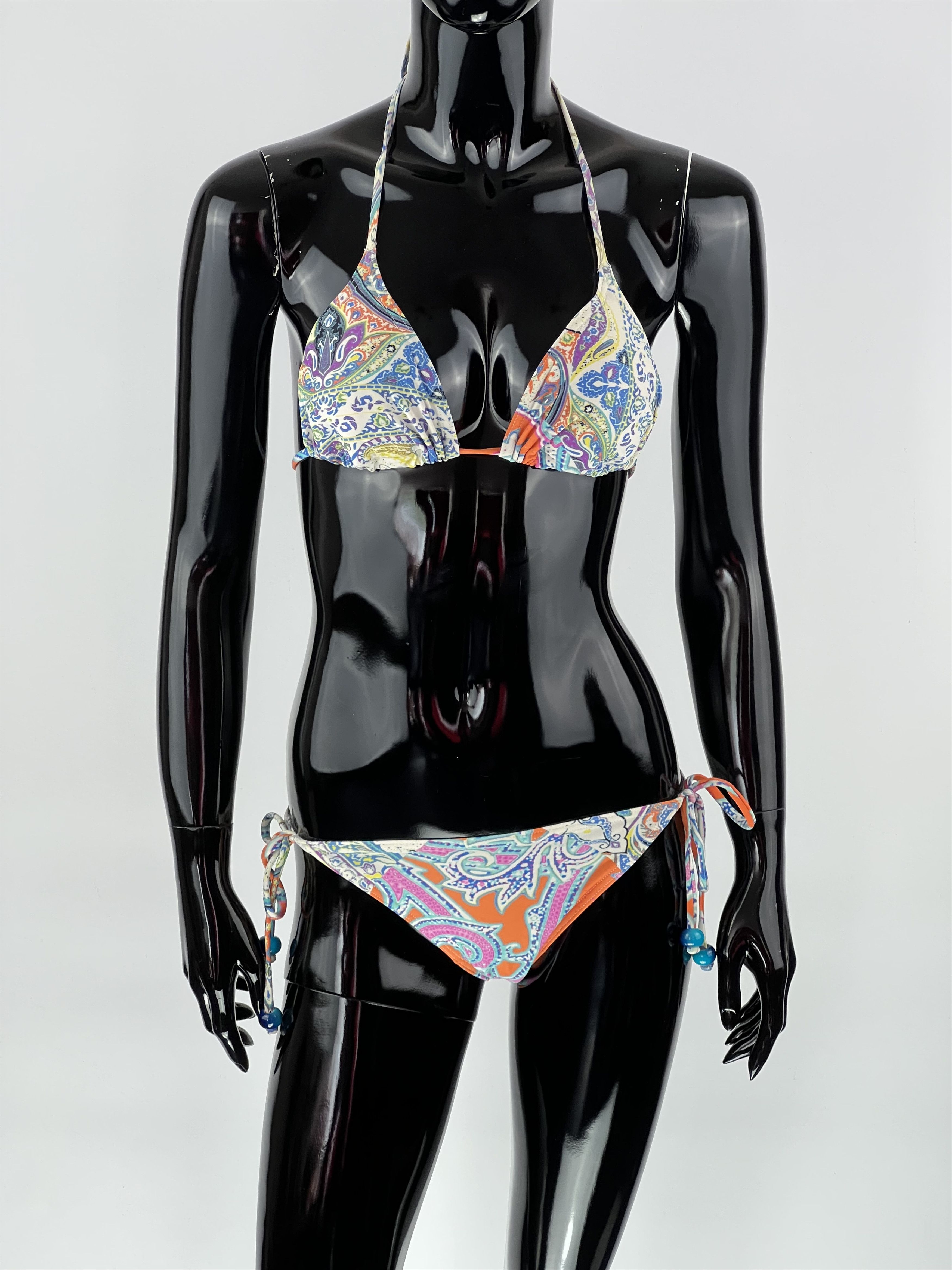 Etro Etro Milano Swimsuit Paisley Print Size IT40 Size ONE SIZE - 1 Thumbnail