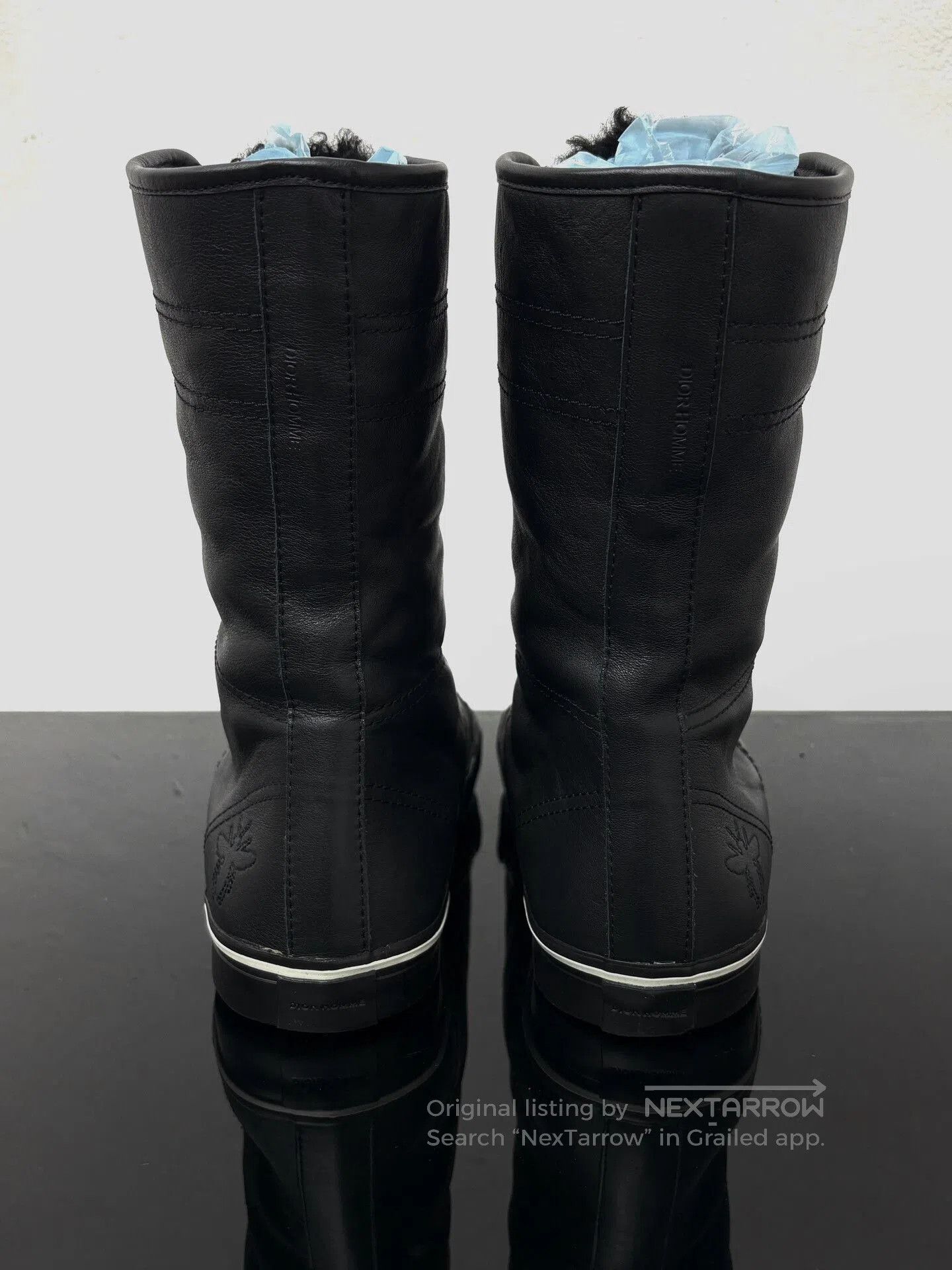 Dior DIOR HOMME AW07 NAVIGATE Sheepskin Boxing Shoes. Size US 7 / EU 40 - 5 Thumbnail