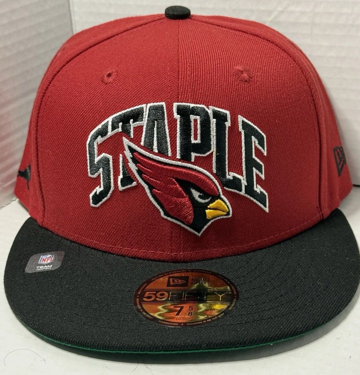 New Era black /Red Arizona Cardinals NFL x Staple 59FIFTY