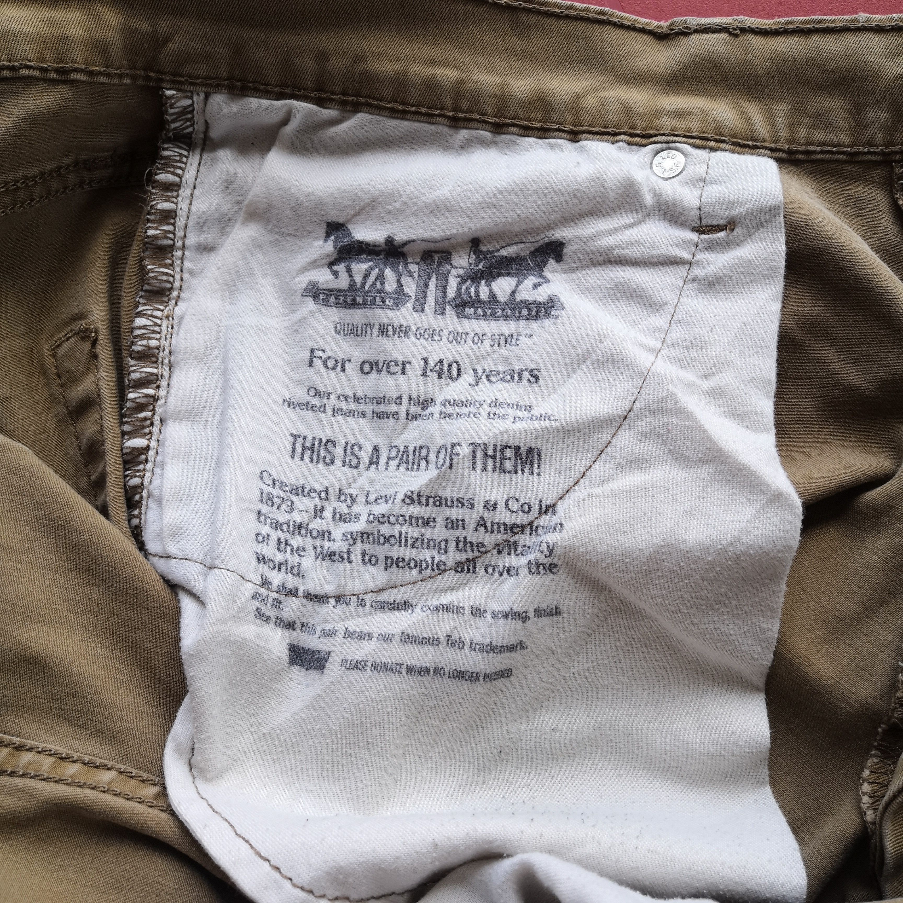 Levi's Vintage Y2K Levis 541 Brown Jeans Distressed Levi's Denim Size US 38 / EU 54 - 10 Thumbnail