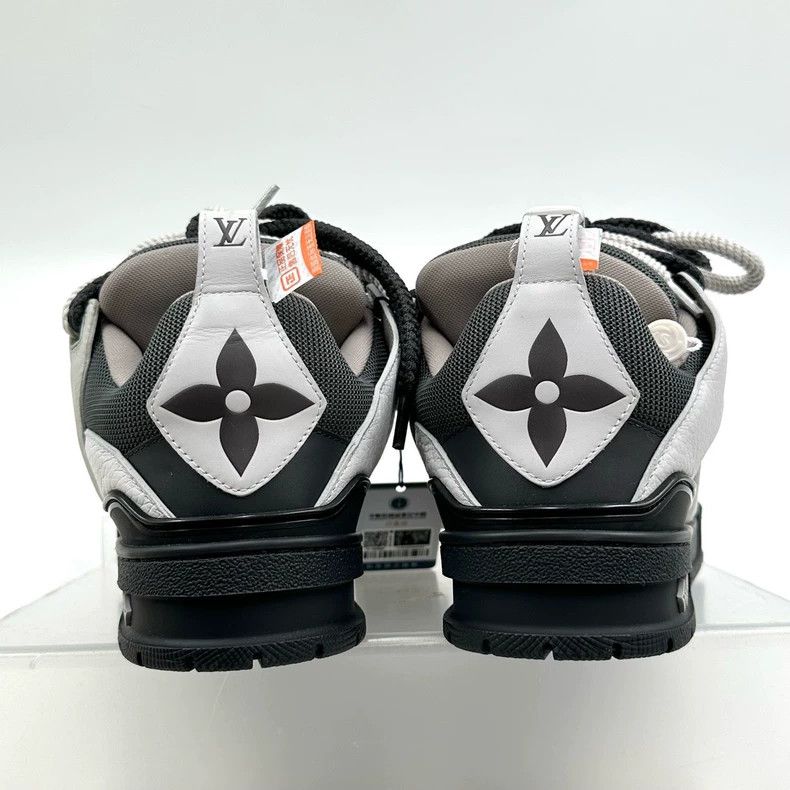 Louis Vuitton Louis Vuitton Skate black and white grey bread sneakers Size US 6 / IT 36 - 4 Thumbnail