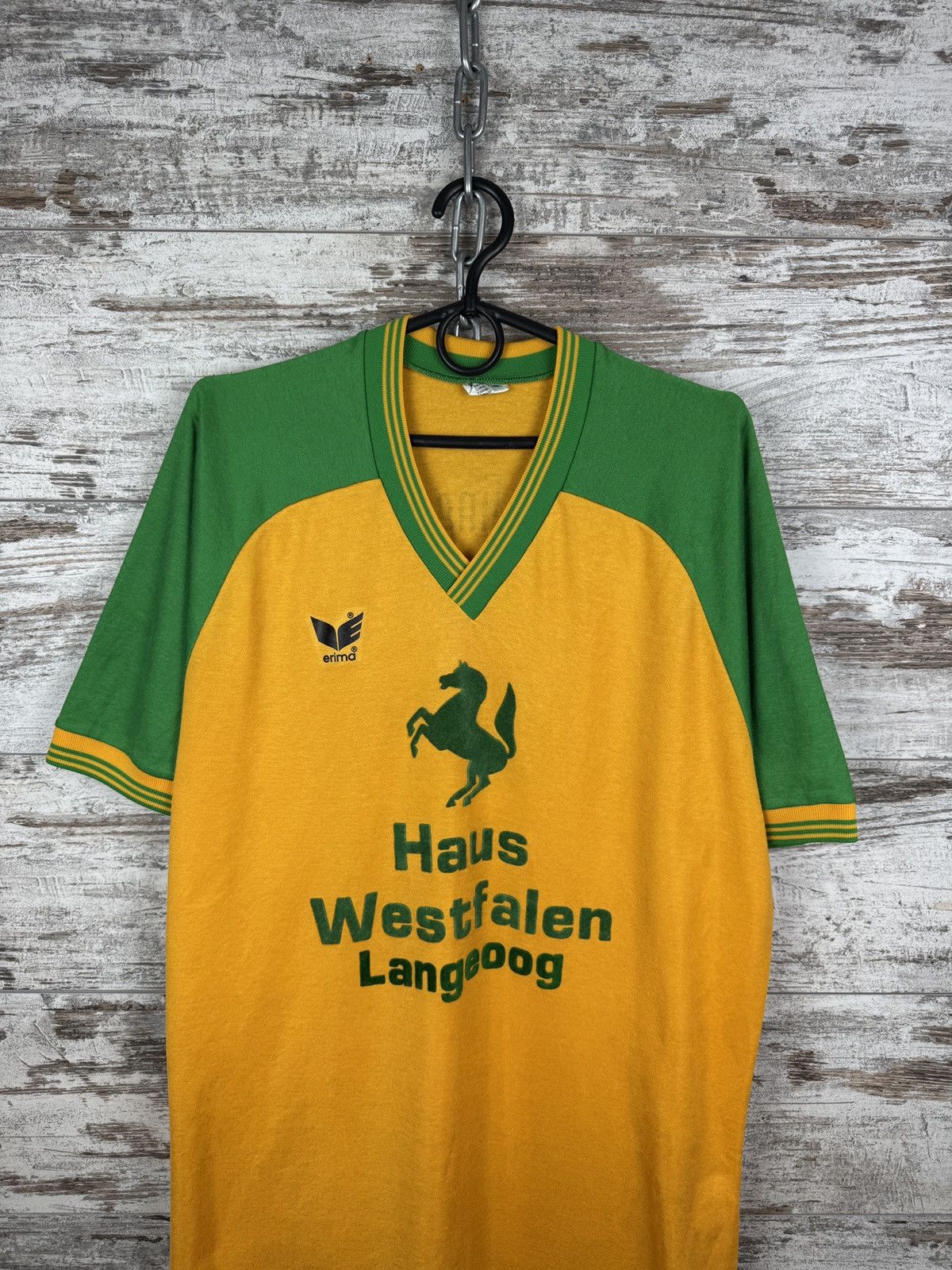 Erima Recklinghausen 80s Erima Football Shirt “Haus Westfalen” №4 Size US XL / EU 56 / 4 - 3 Thumbnail