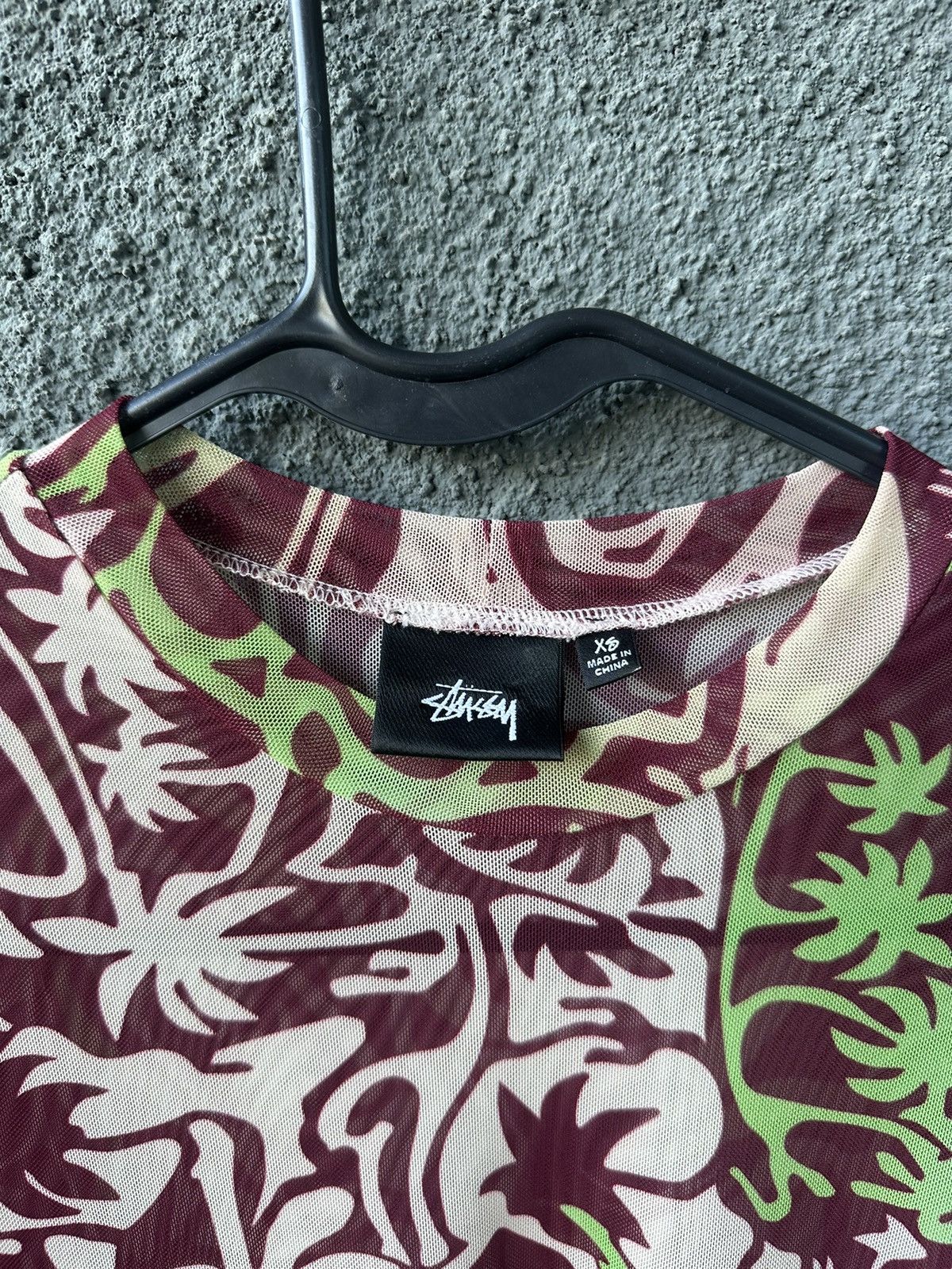 Stussy stussy psychedelic palm tree tee Size S / US 4 / IT 40 - 2 Thumbnail