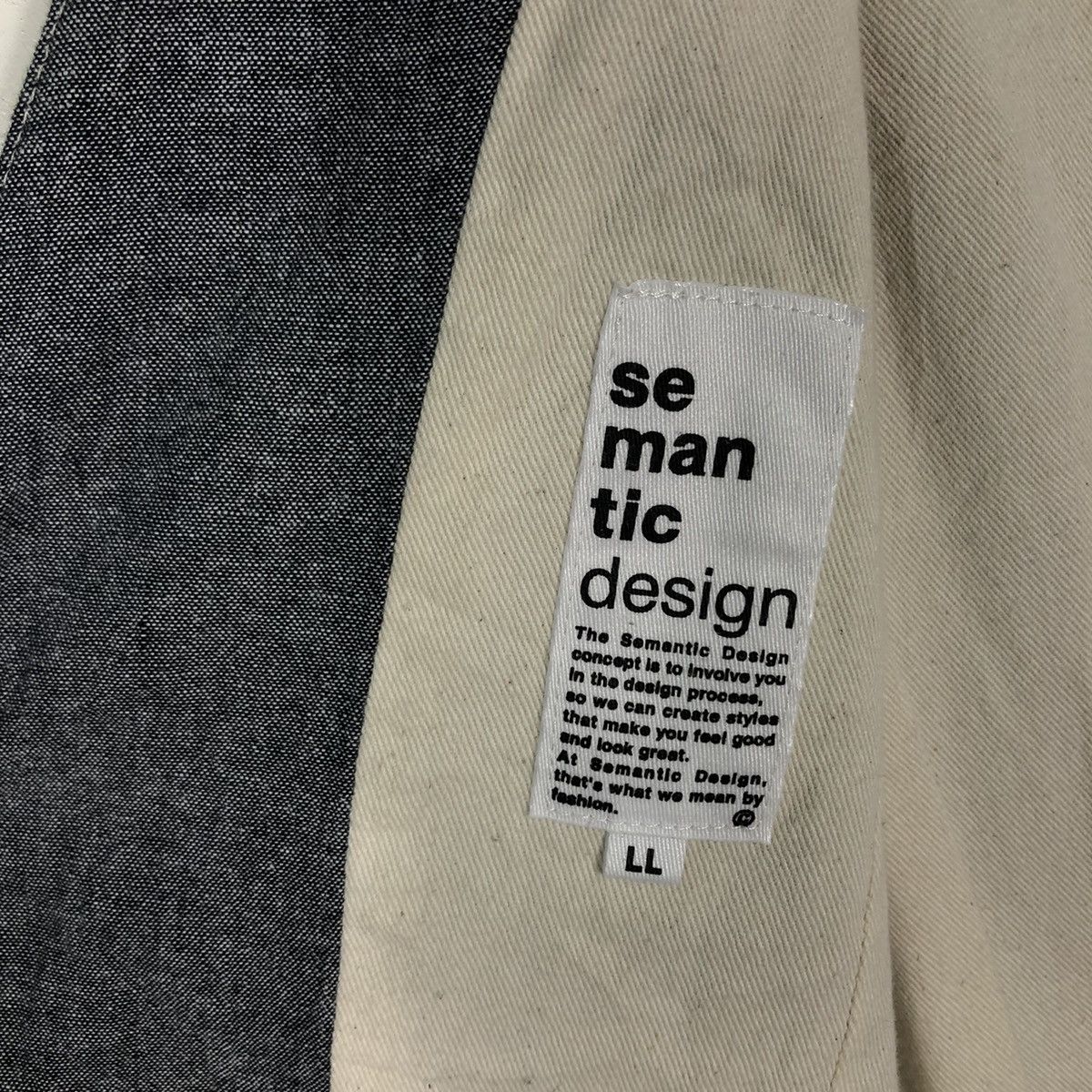 Japanese Brand 🔥2 Tones Vest Color Mix Semantic Design Issey Miyake Japan Size US L / EU 52-54 / 3 - 13 Thumbnail