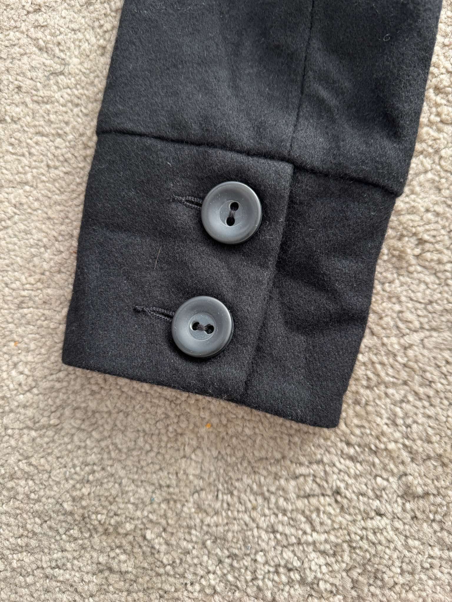 Designer × Other Vero Moda Vilsen Women Jacket Coat M Warm Belted Short Wool Size M / US 6-8 / IT 42-44 - 7 Thumbnail