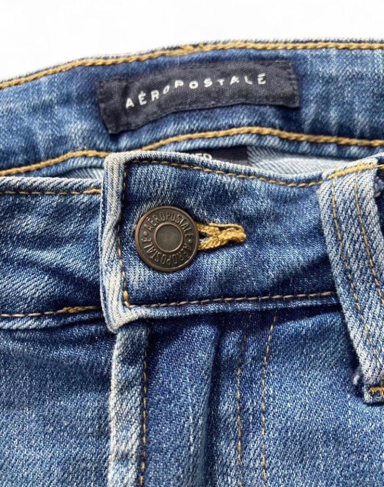 Aeropostale Aeropostale Distressed Slim Jeans 32 Size US 30 / EU 46 - 6 Thumbnail