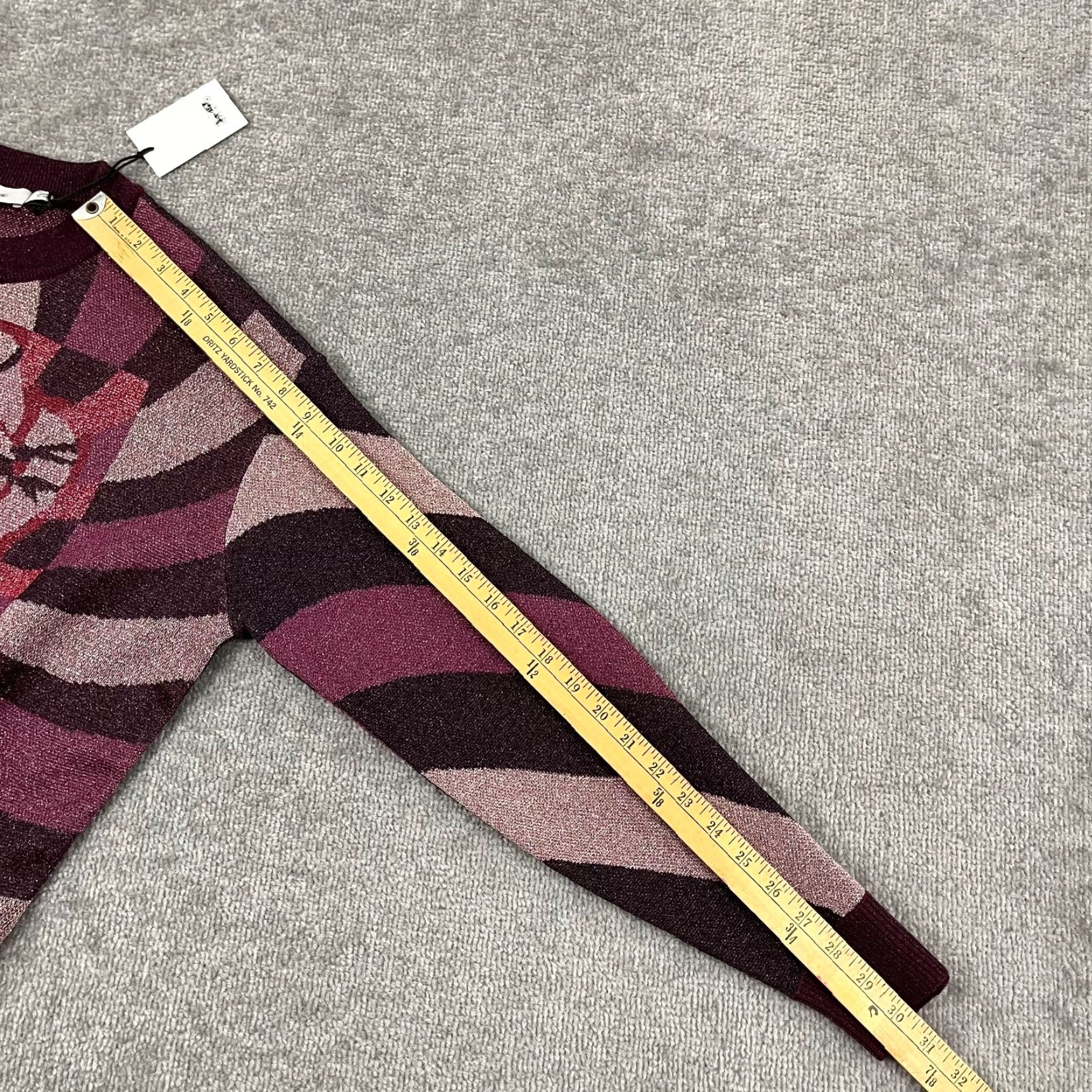 Coach COACH Sweater Womens Small Kaffe Fassett Carnation Print Crewneck Oversized NEW Size S / US 4 / IT 40 - 6 Thumbnail