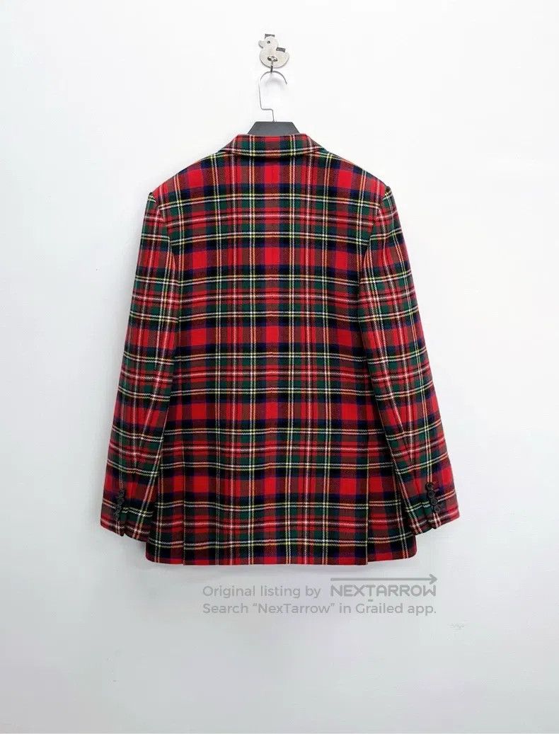 Saint Laurent Paris Saint Laurent Paris Multicolor Plaid Wool Double-breasted Size XS / US 0-2 / IT 36-38 - 2 Thumbnail