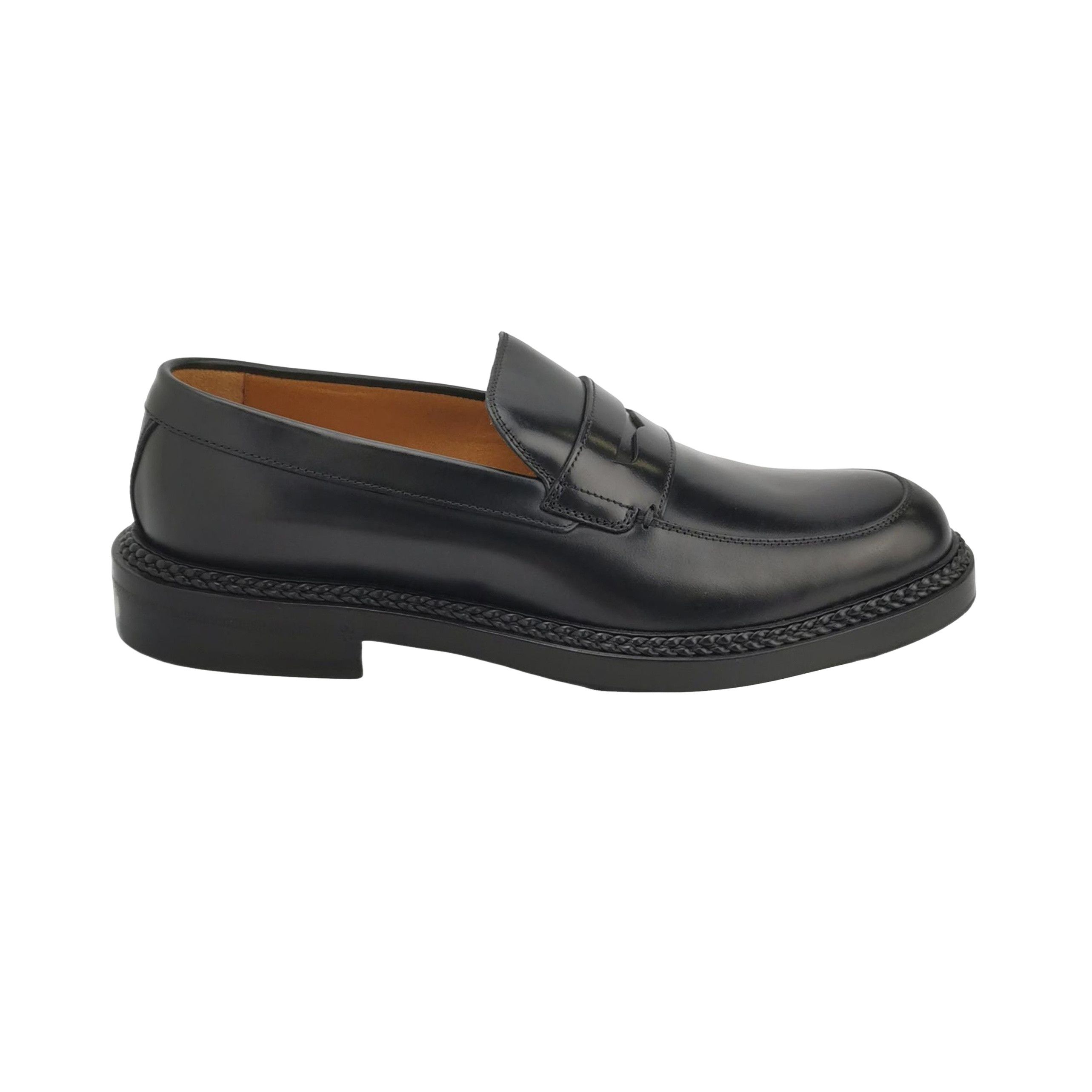 Gucci Gucci Leather Penny Loafers EU 39.5 Size US 6 / EU 39 - 1 Thumbnail