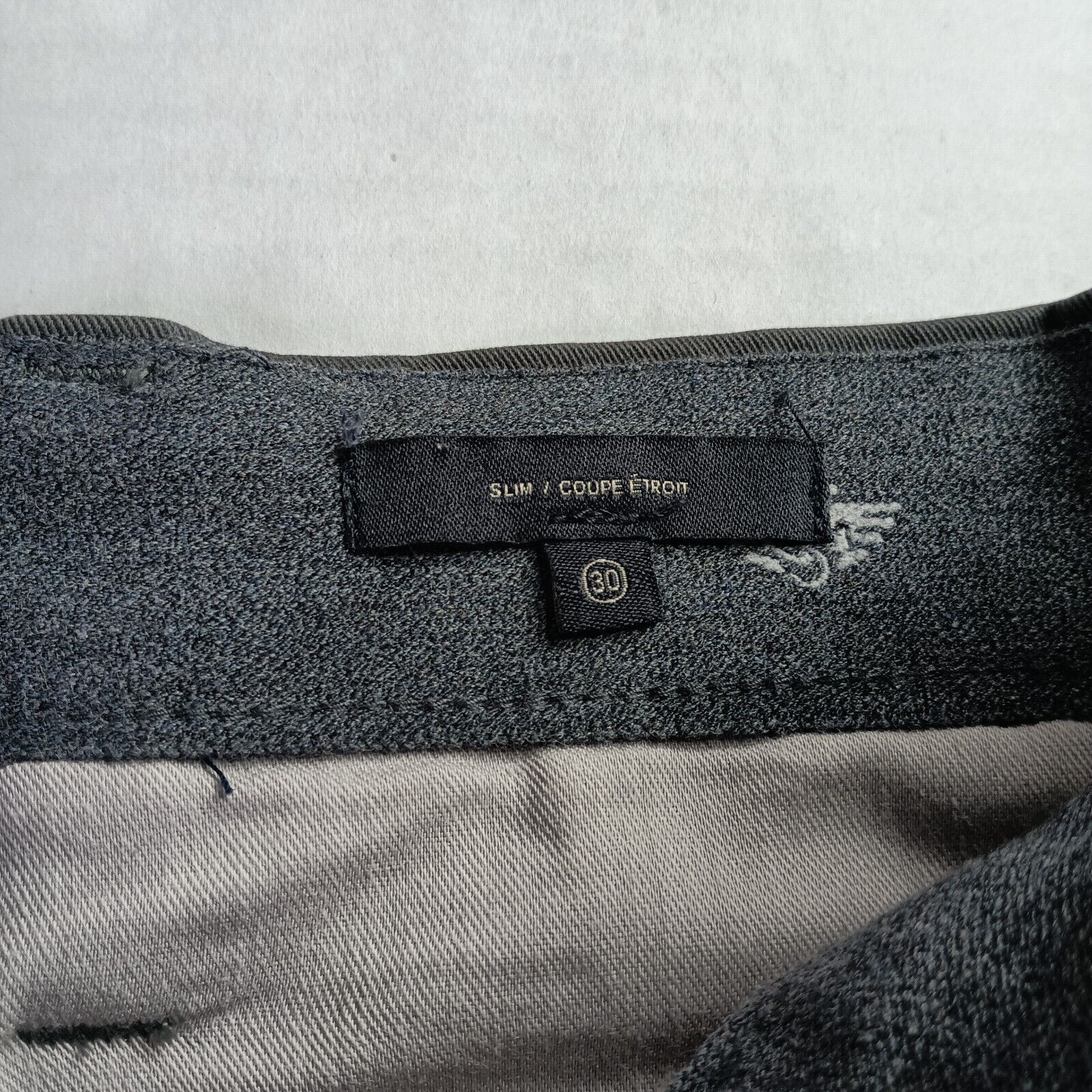 Dockers Dockers Workday Khakis Slim Fit Men's 30x32 Smart Flex Gray Size US 30 / EU 46 - 4 Thumbnail